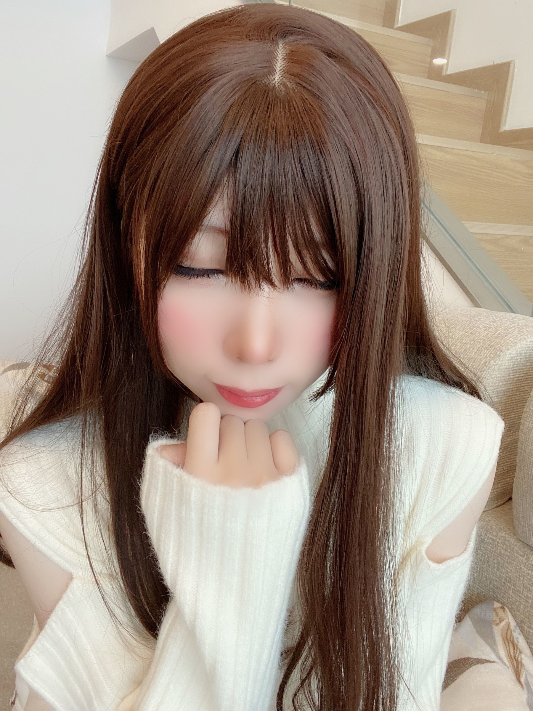 二次元巨乳美女鹿野希 – 草莓女友 [73P]