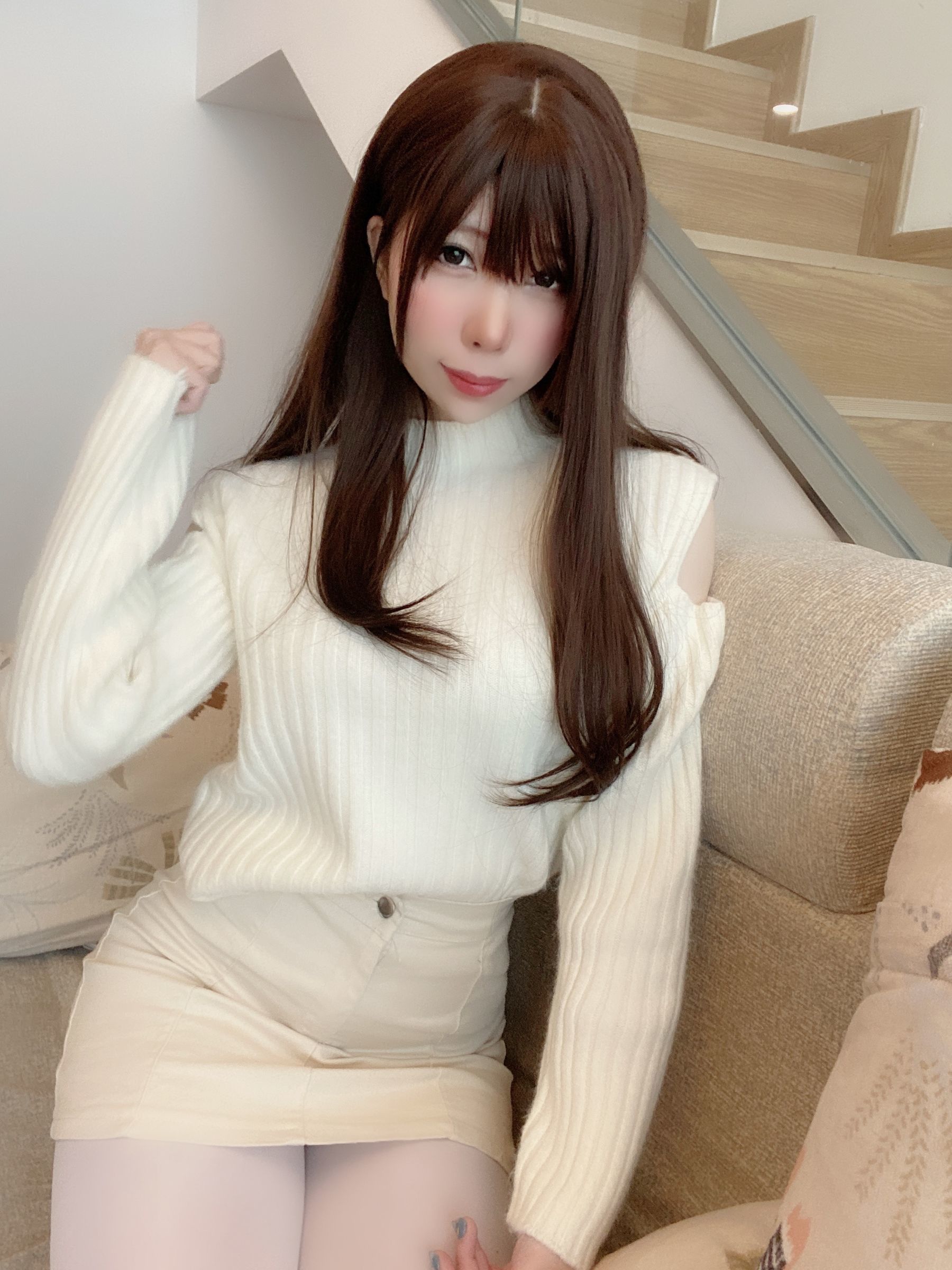 二次元巨乳美女鹿野希 – 草莓女友 [73P]