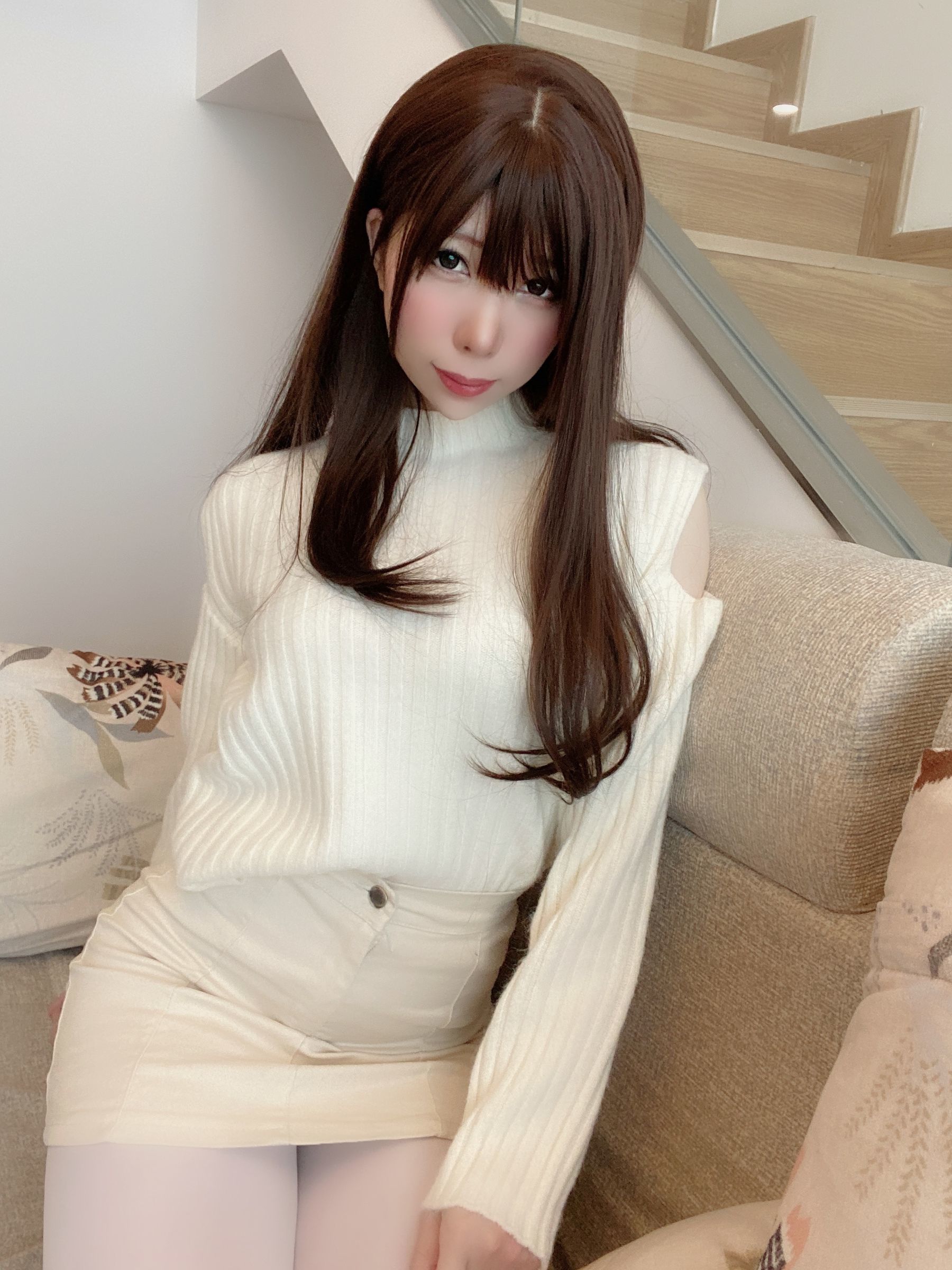 二次元巨乳美女鹿野希 – 草莓女友 [73P]