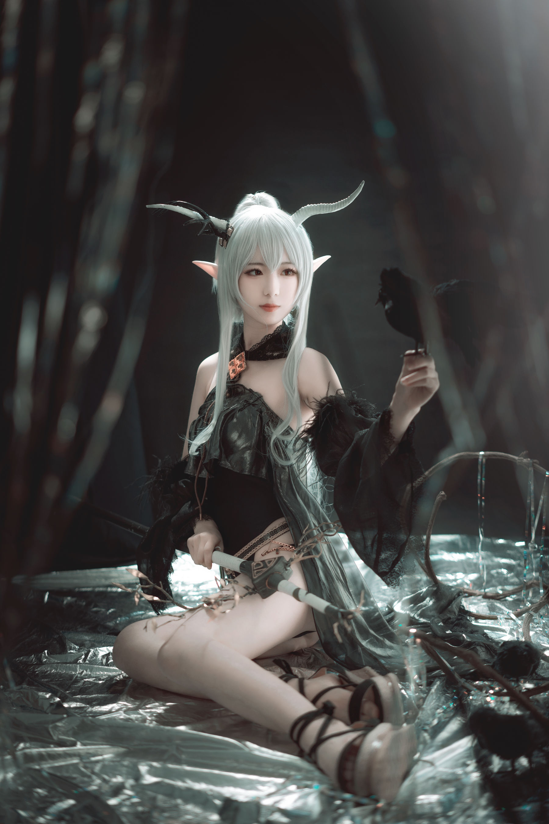 小姐姐弥音音ww 明日方舟 闪灵 [16P]