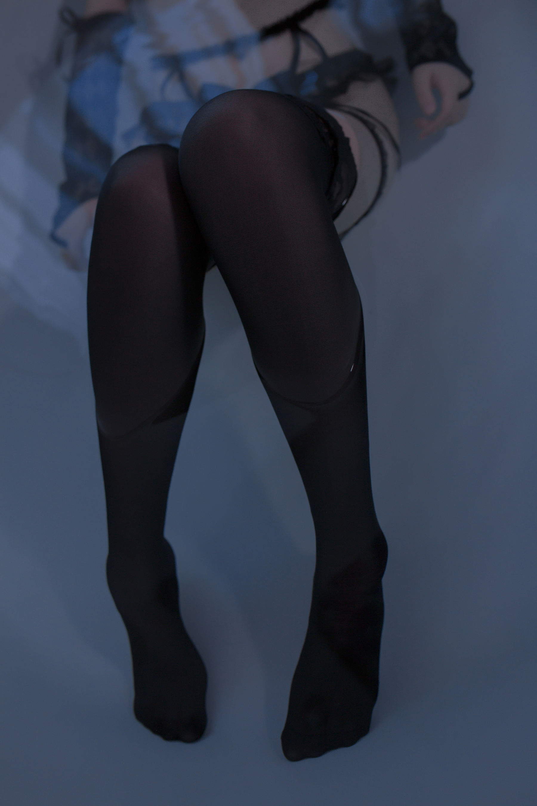 疯猫ss – 蓝色忧郁 [36P]