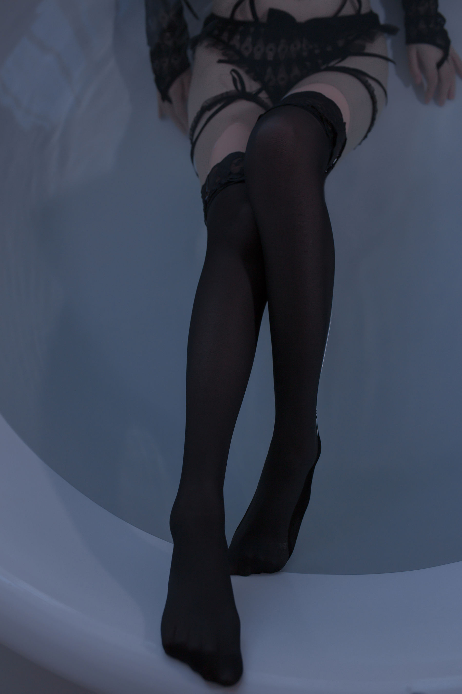 疯猫ss – 蓝色忧郁 [36P]