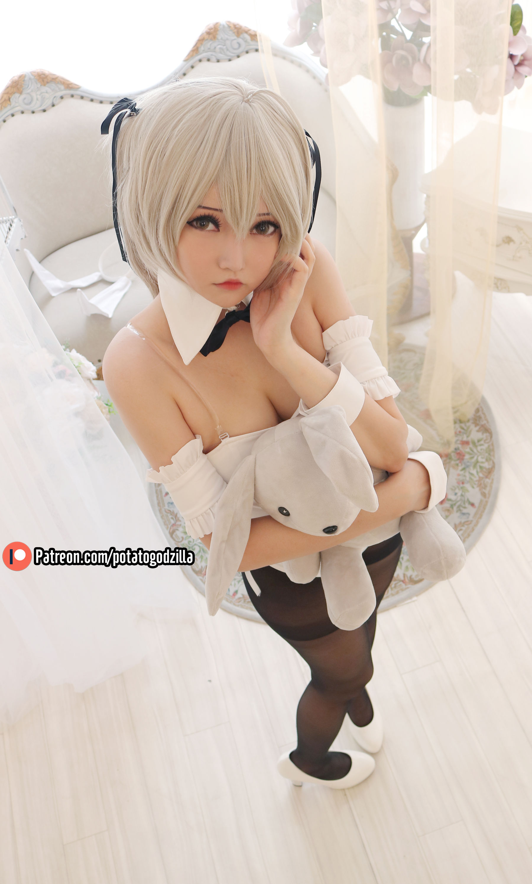 Coser小姐姐Potato Godzilla – Sora Kasugano Bunny Suit [31P]