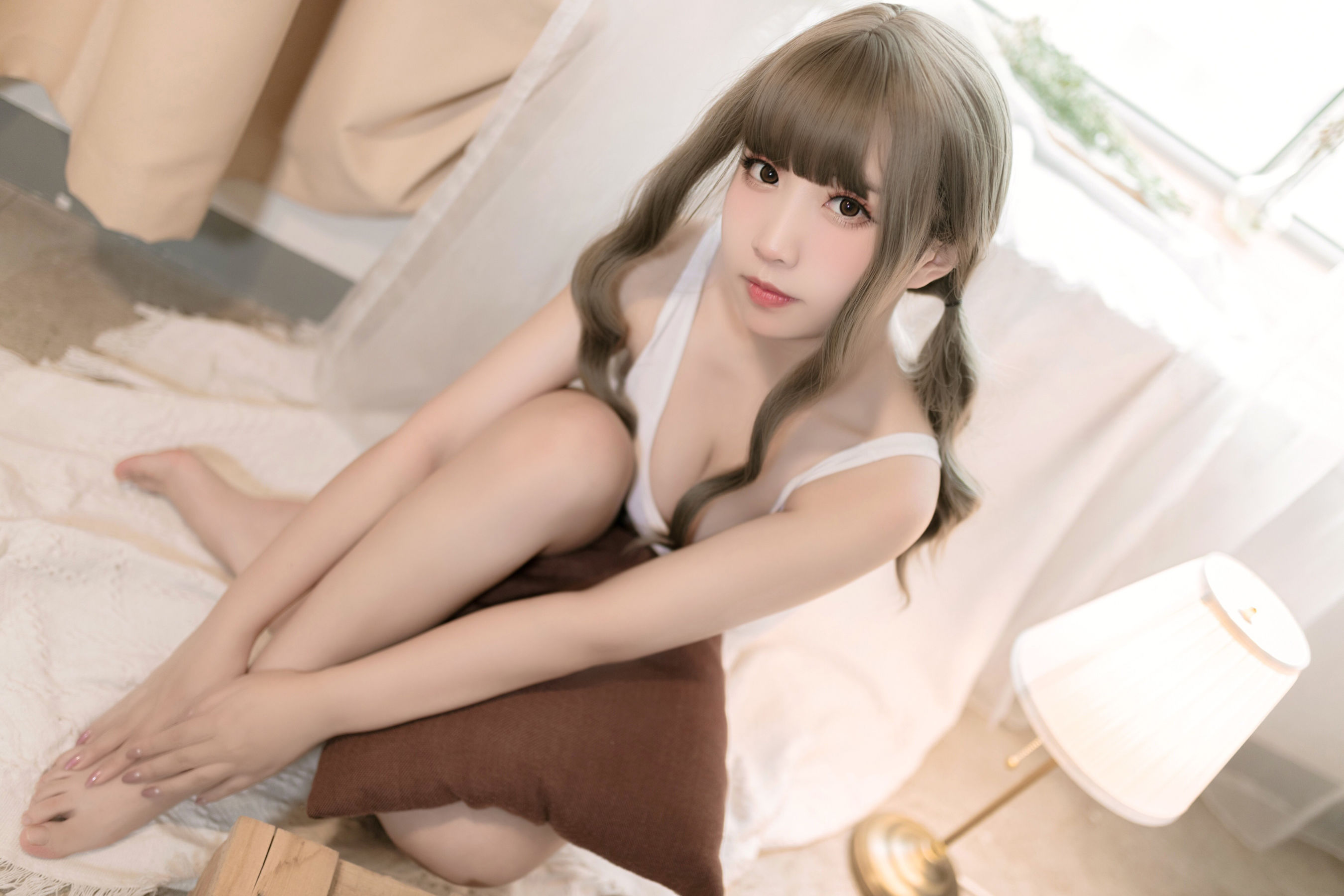 动漫博主貓田聖奈奈 – 白色死库水 [9P]