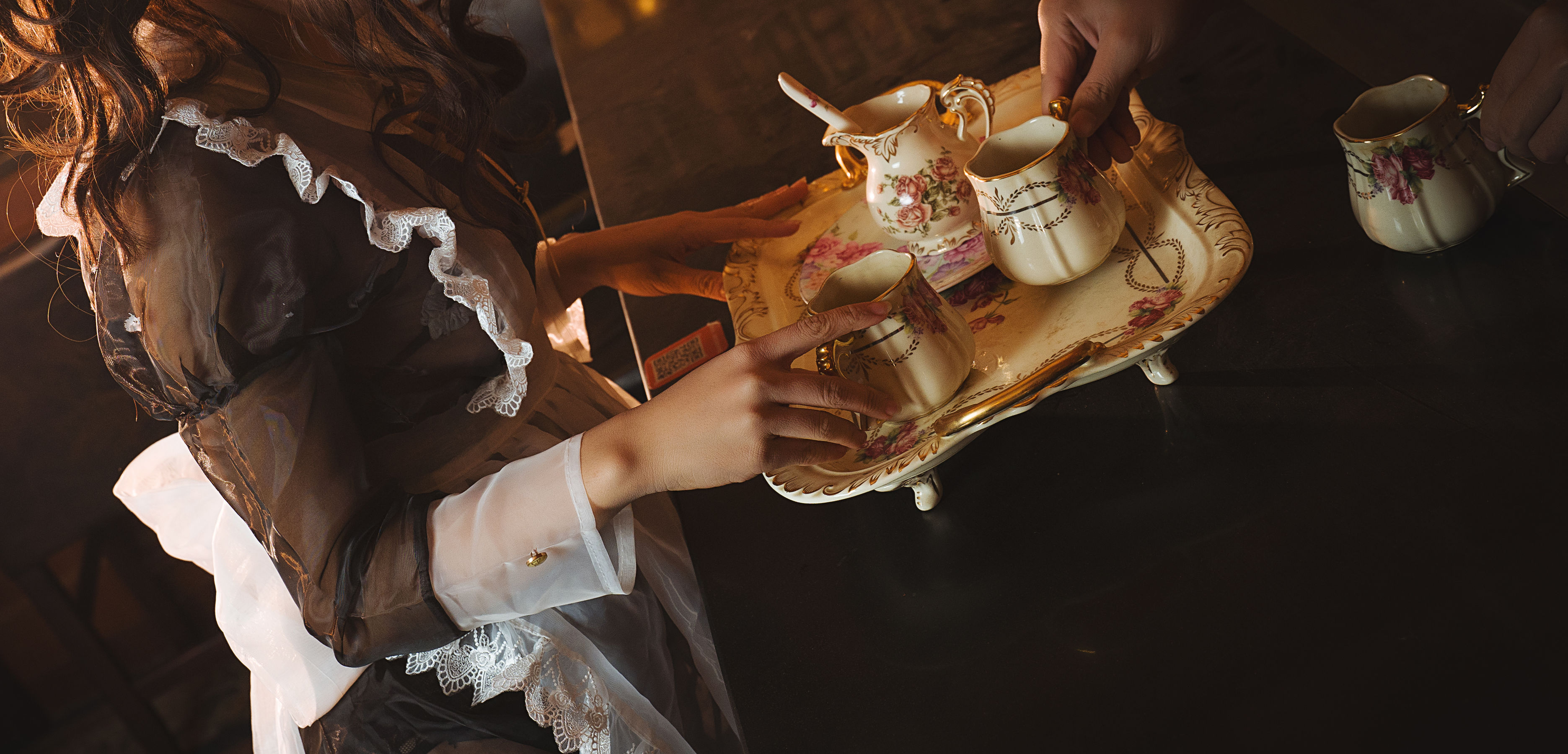 一笑芳香沁写真 – 透明女仆 [21P]