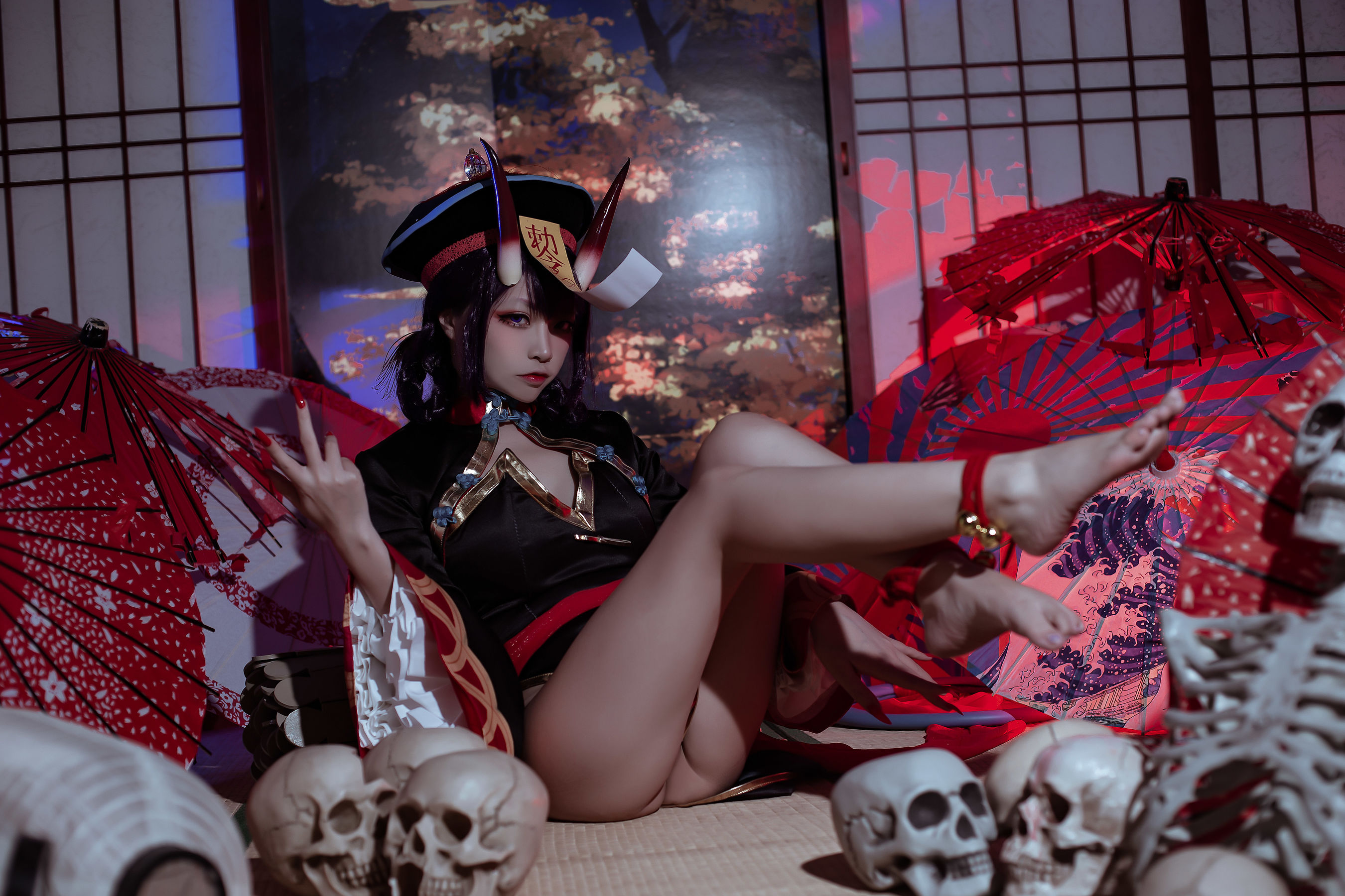 人气Coser二佐Nisa – fate酒吞僵尸童子 [21P]