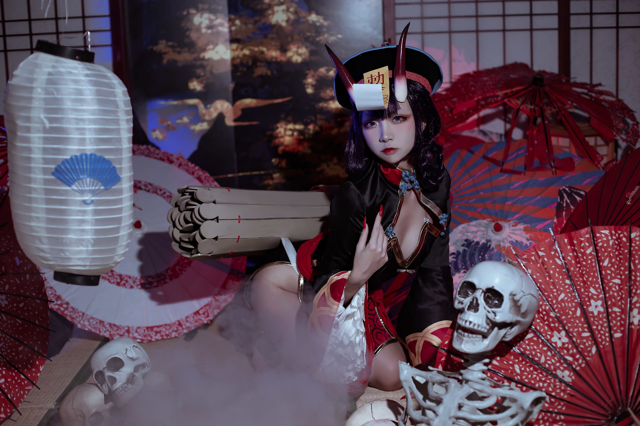 人气Coser二佐Nisa – fate酒吞僵尸童子 [21P]