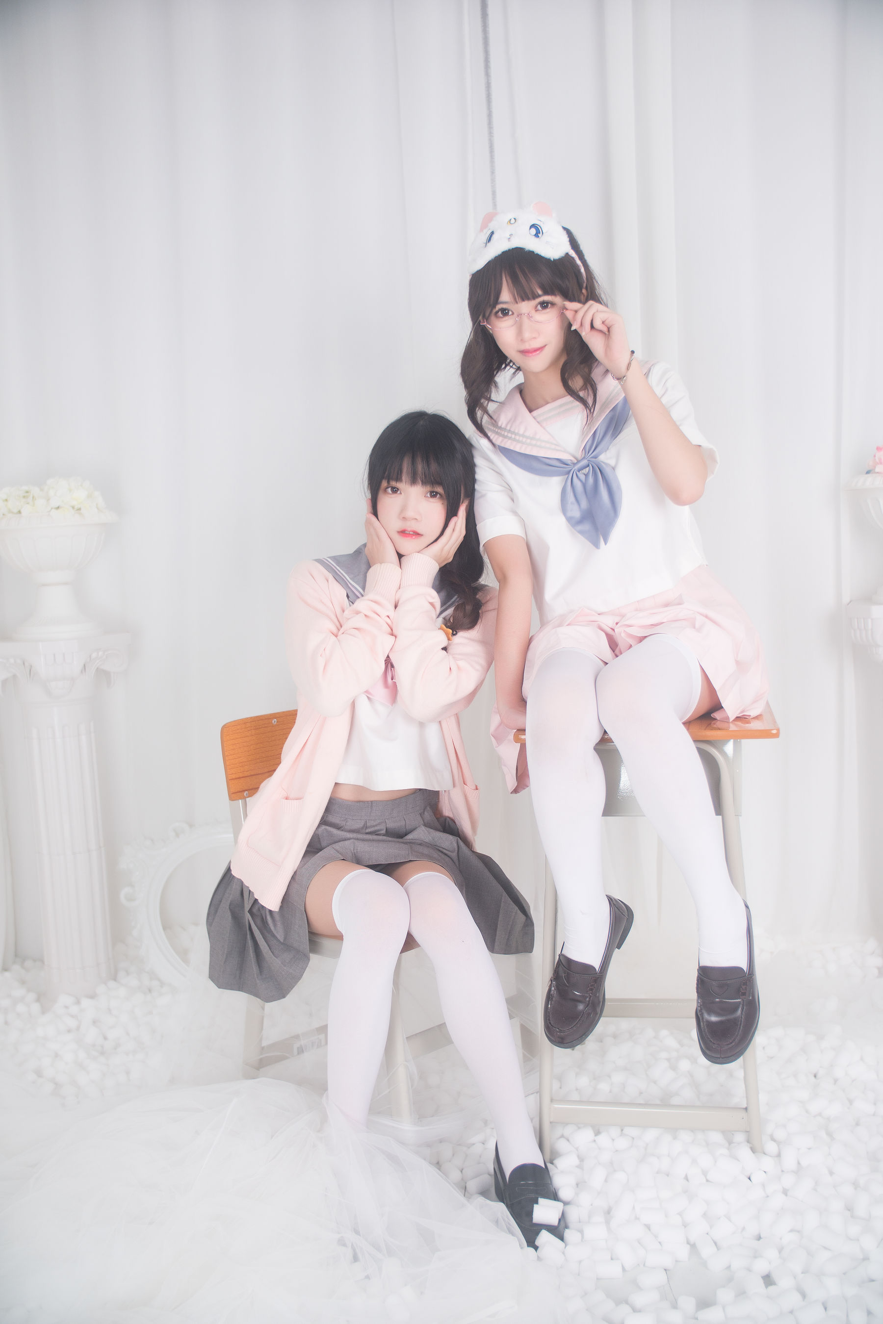 桜桃喵&#038;鳗鱼霏子《百合》》 [20P]