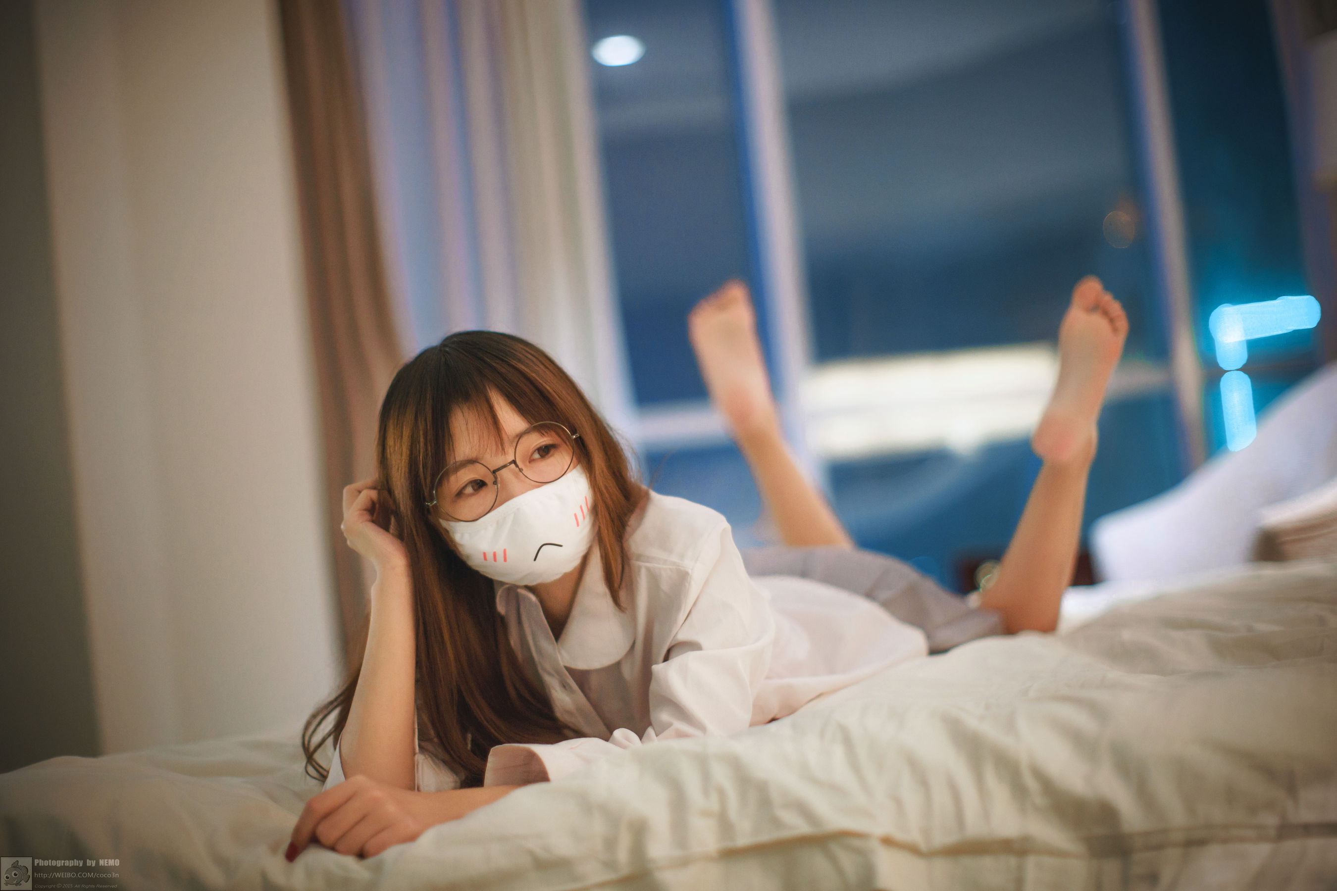 萝莉御子Yumiko 口罩 [20P]