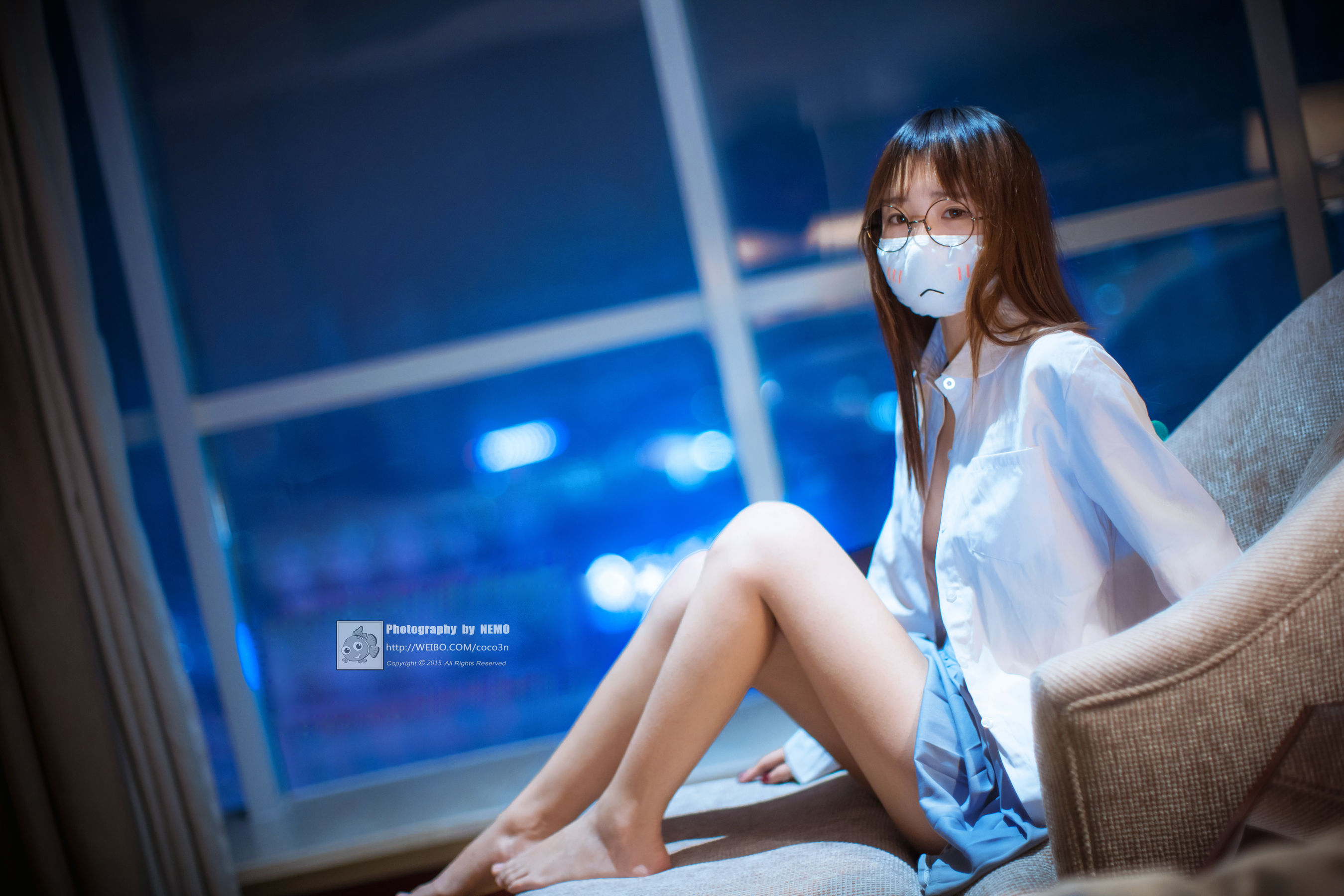 萝莉御子Yumiko 口罩 [20P]