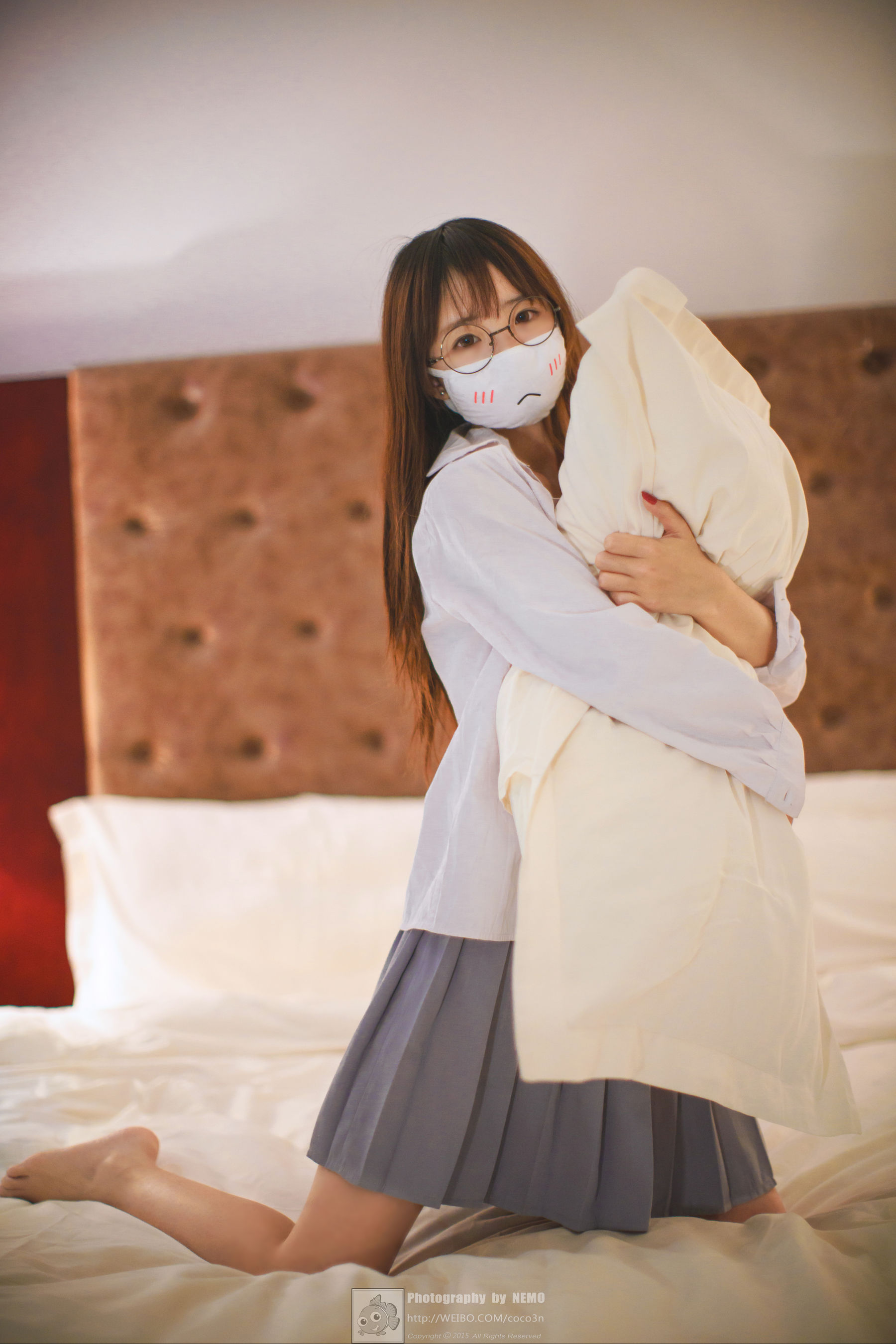 萝莉御子Yumiko 口罩 [20P]