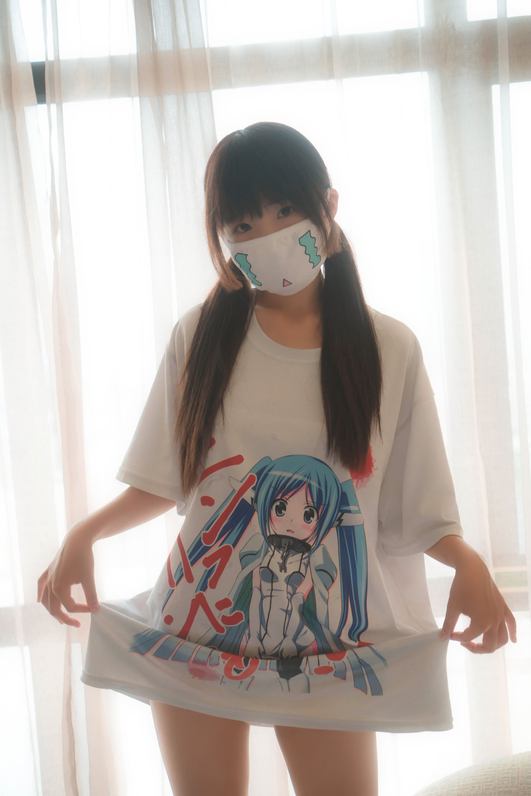 萝莉御子Yumiko 口罩 [20P]