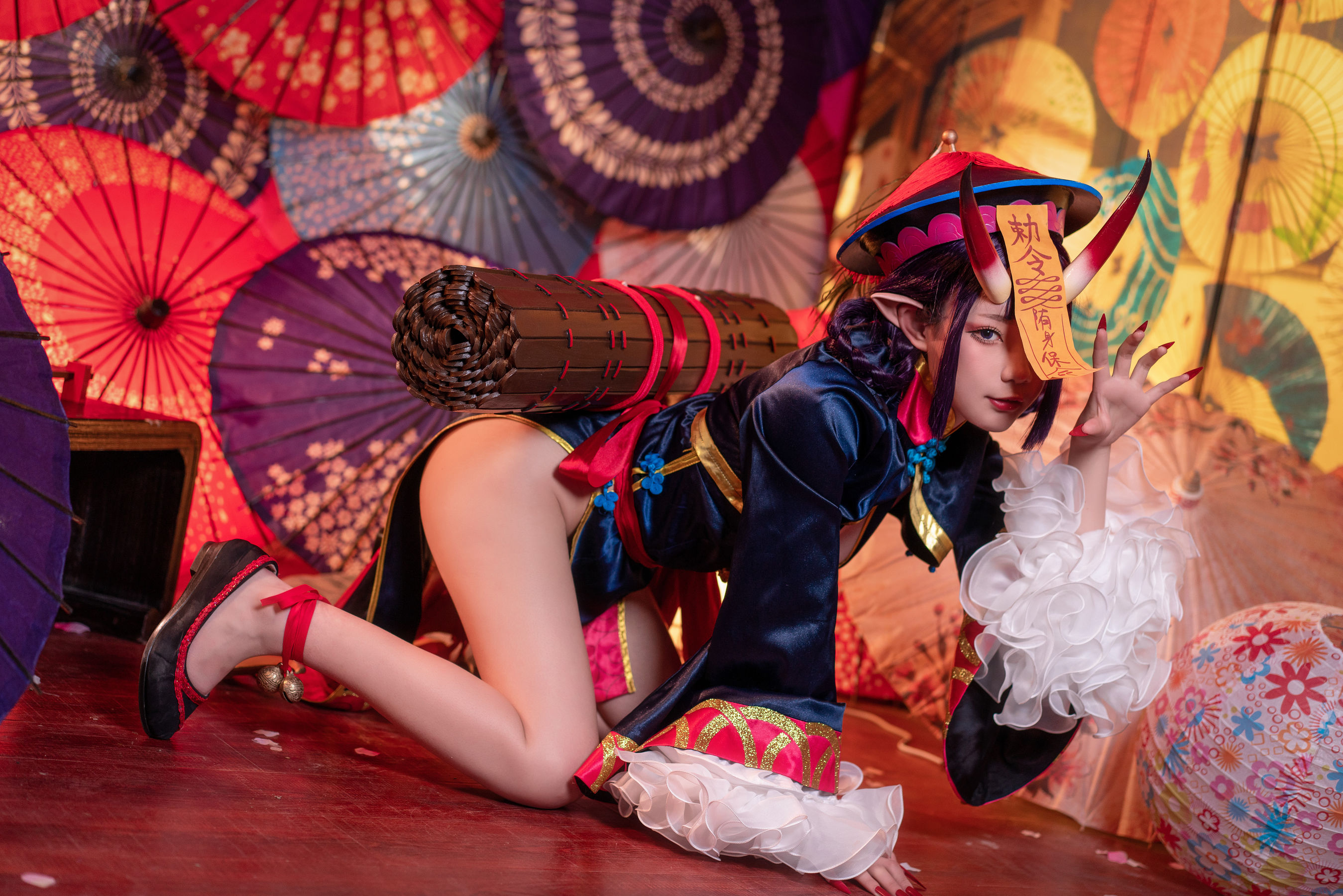 动漫博主王胖胖u – fate酒吞僵尸童子 [15P]