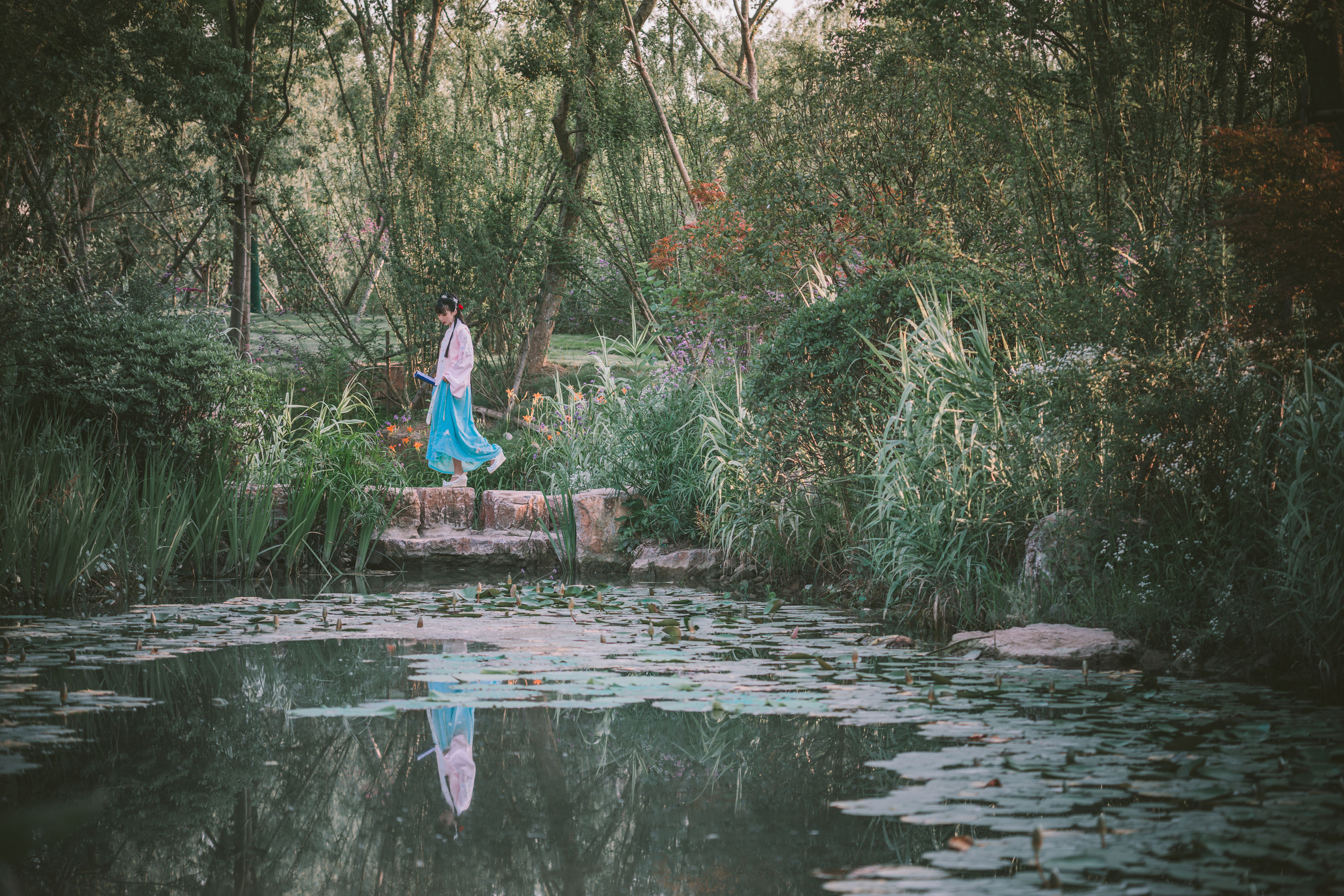 可爱人气Coser面饼仙儿 – 明治汉服 [22P]