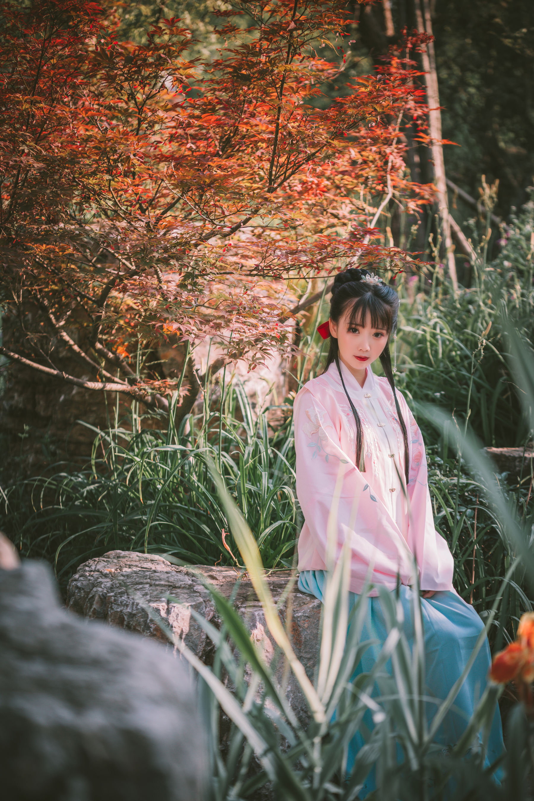 可爱人气Coser面饼仙儿 – 明治汉服 [22P]