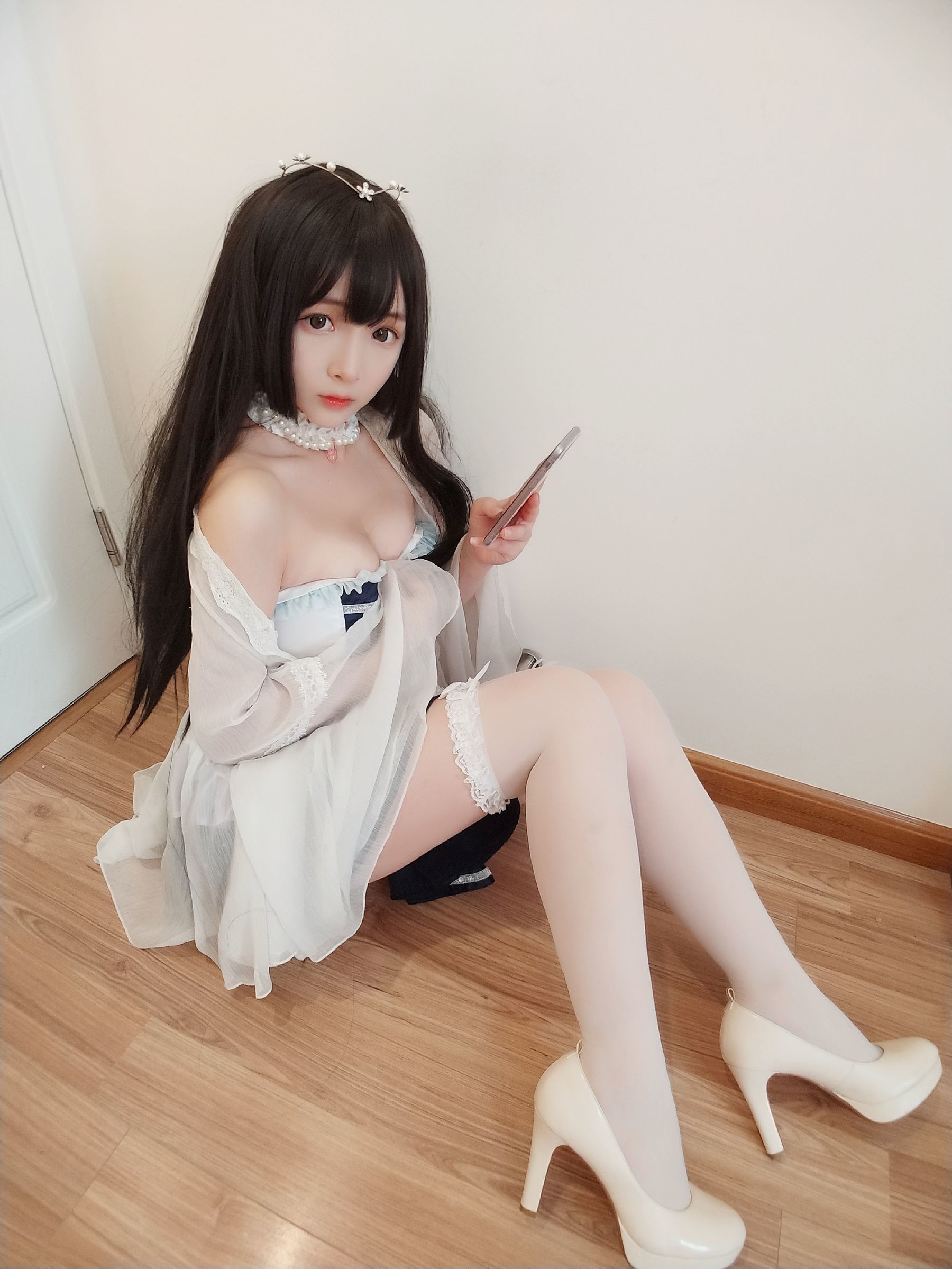 二次元美女古川kagura 白丝 [44P]