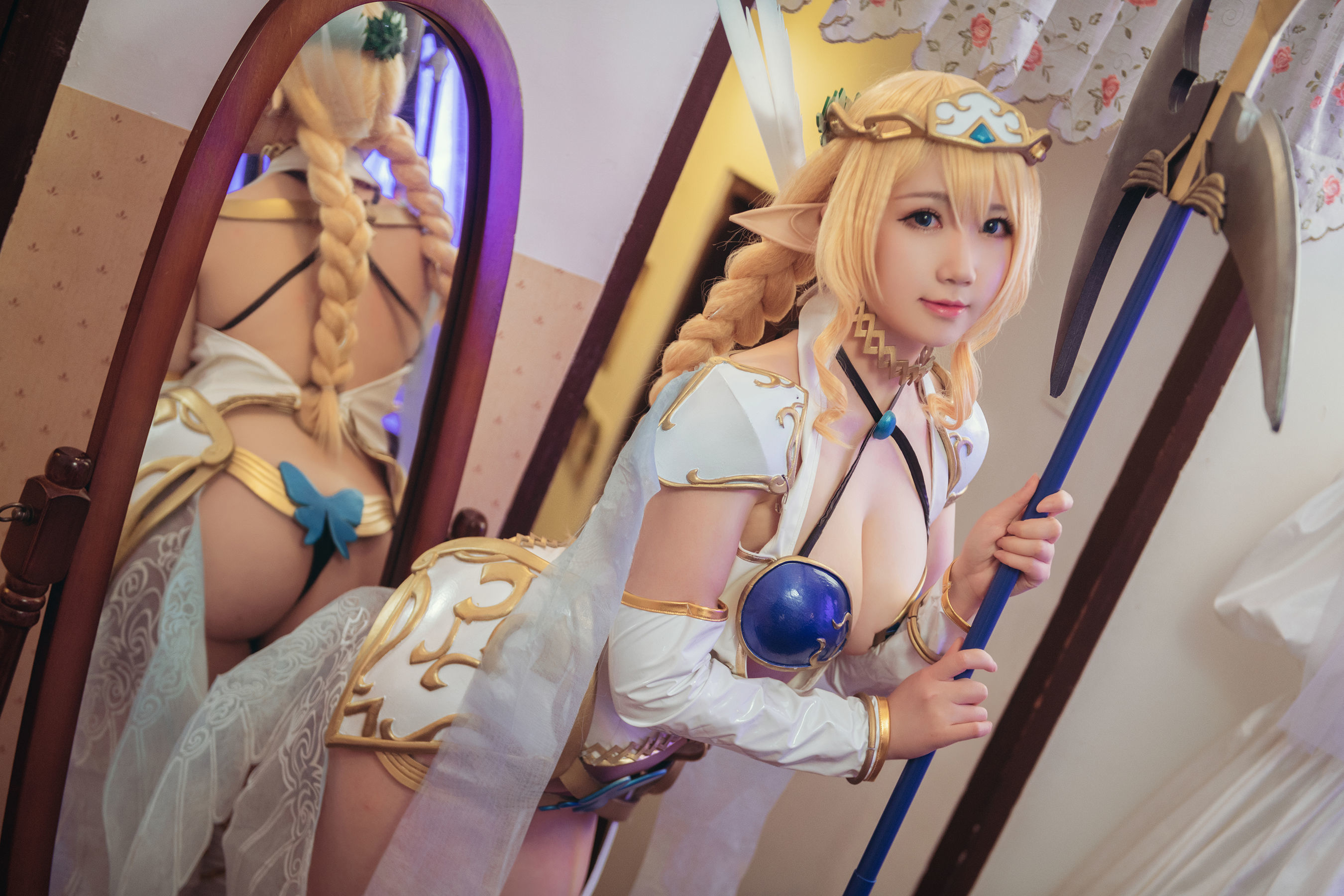 微肉感萌妹是本末末 – 精灵村 [38P]