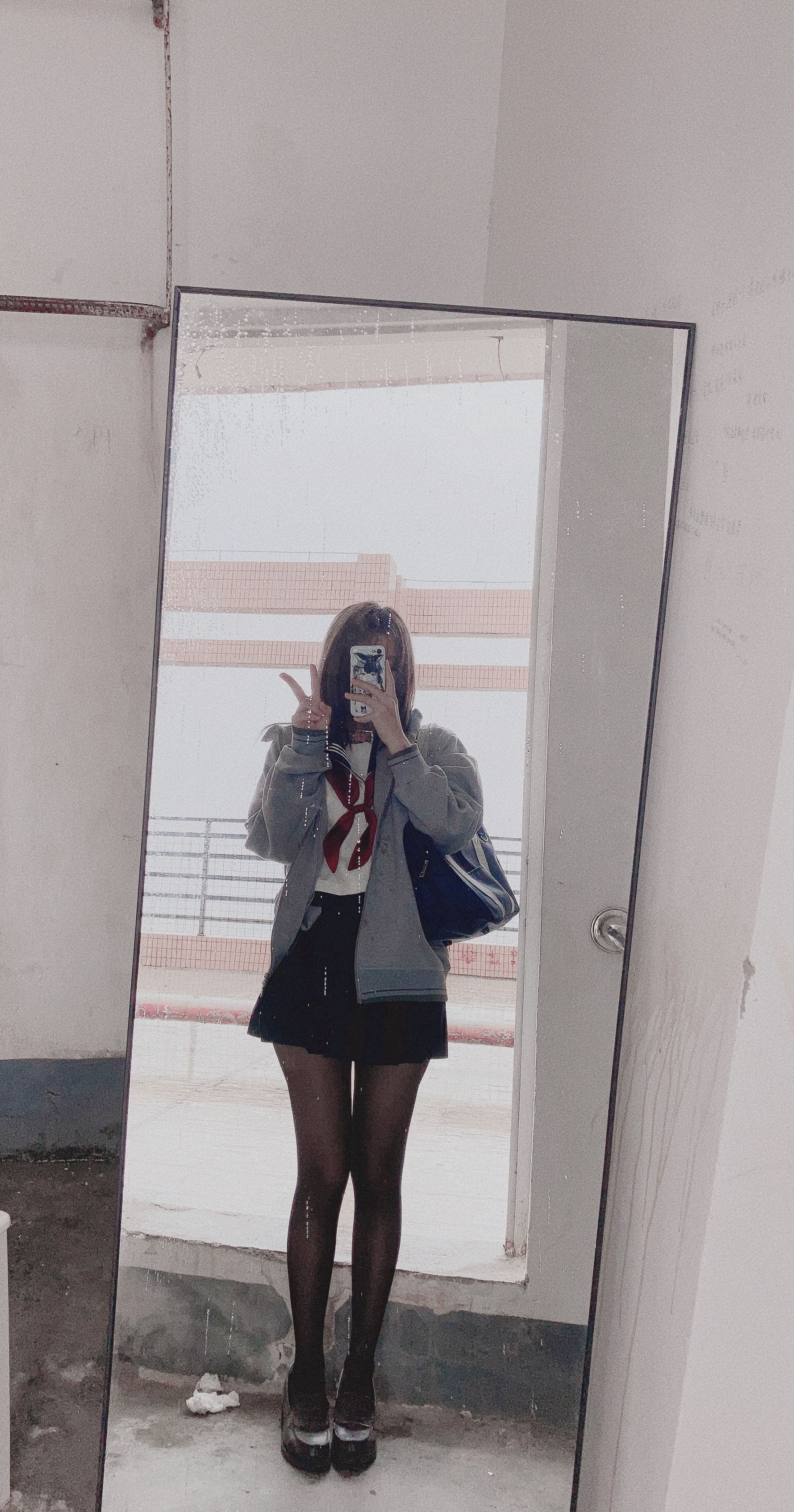 动漫博主柒柒要乖哦 – 天台学姐 [80P]