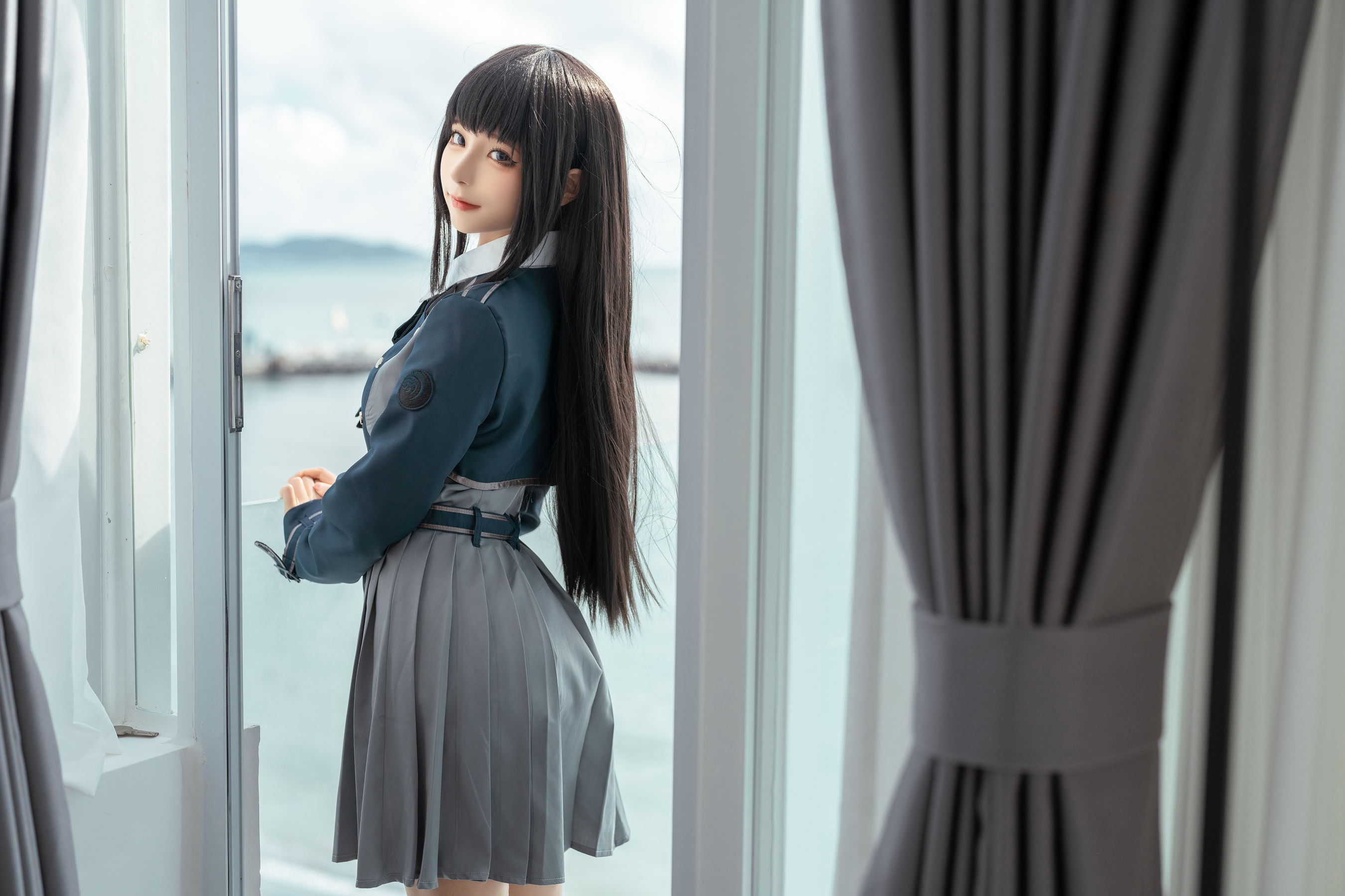 动漫博主蠢沫沫&#038;桃良阿宅 – 莉可x莉丝 [43P]