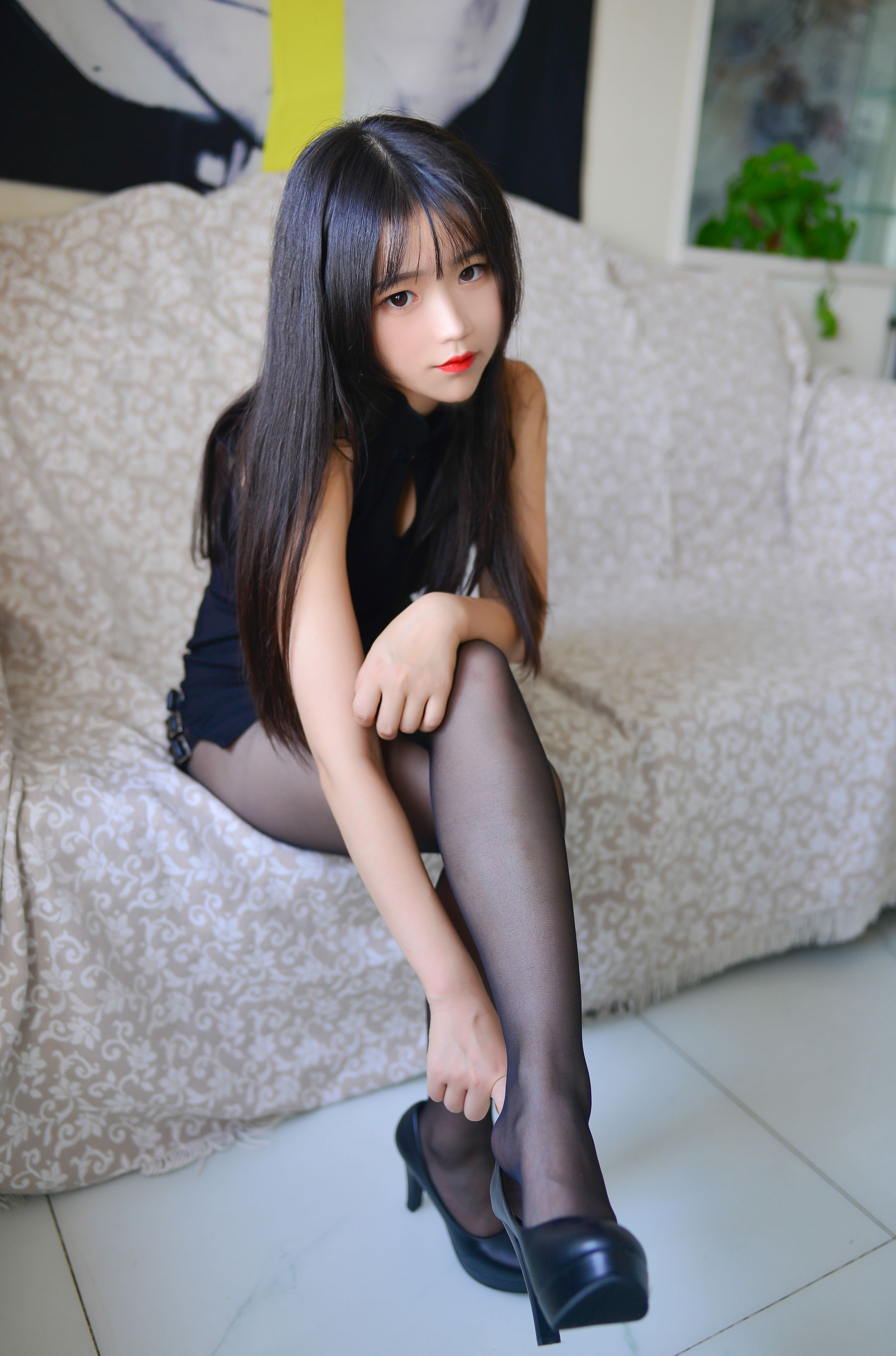 野子 – 黑丝 [27P]