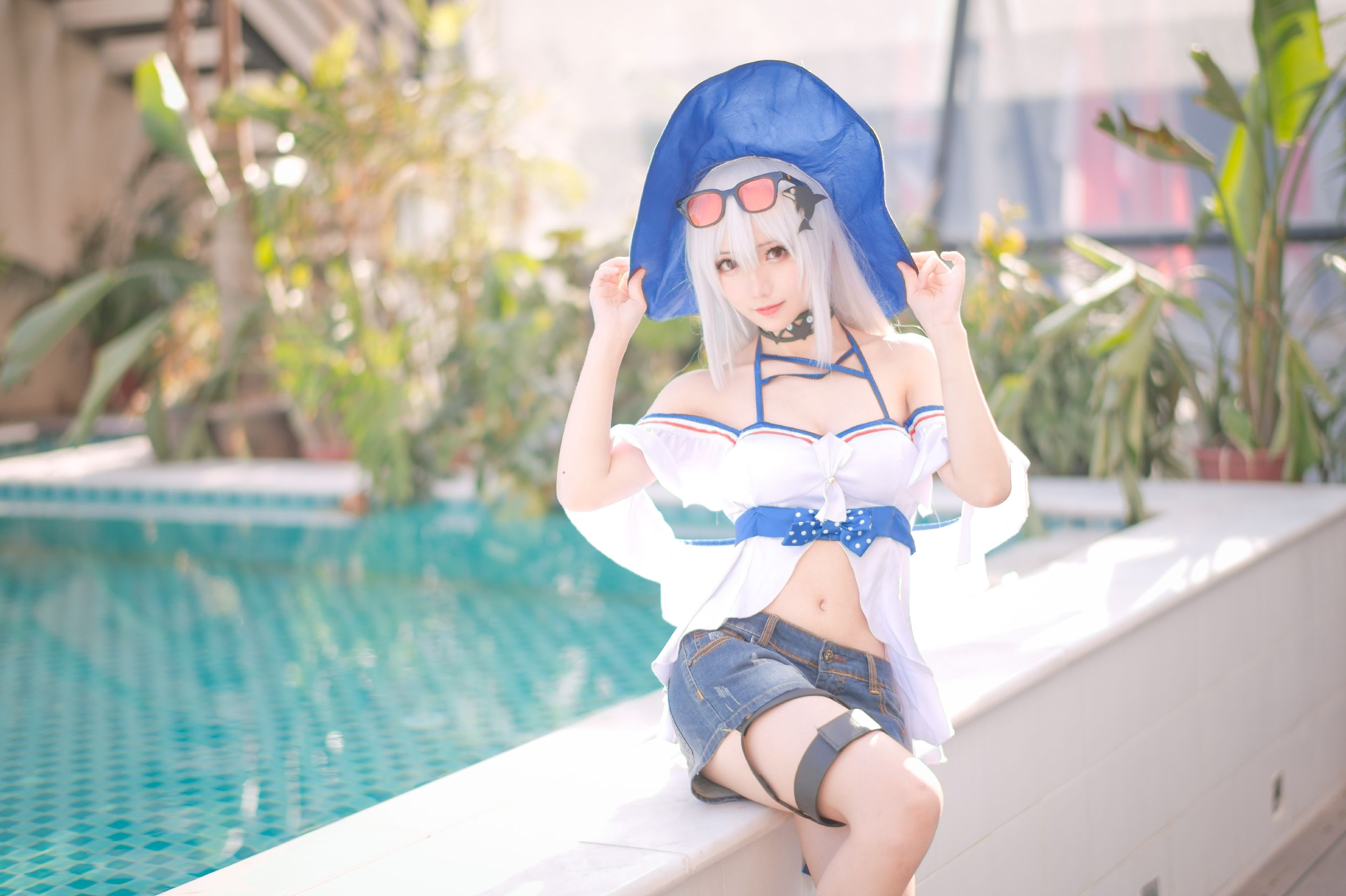 花柒Hana – 斯卡蒂泳装 [17P]