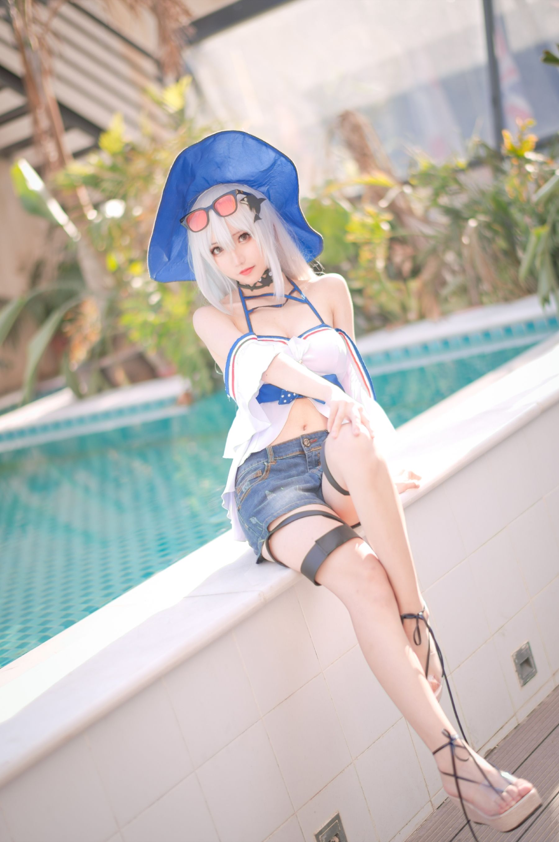 花柒Hana – 斯卡蒂泳装 [17P]