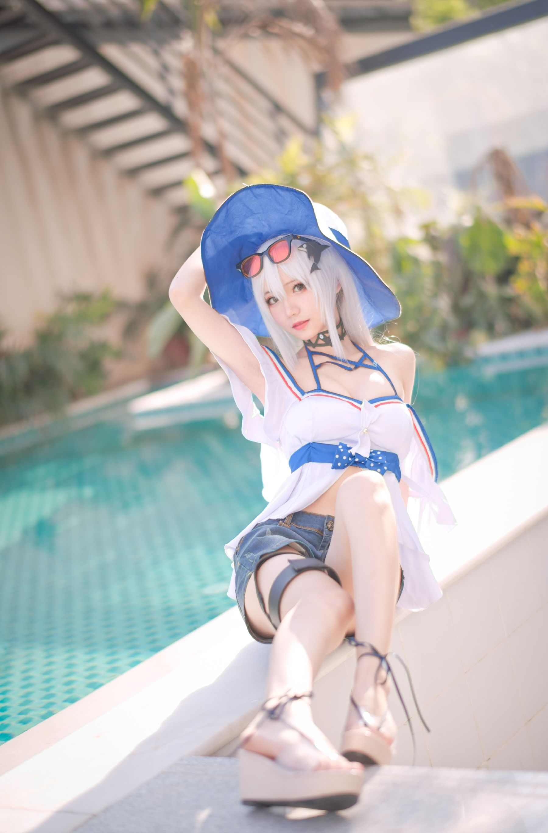 花柒Hana – 斯卡蒂泳装 [17P]