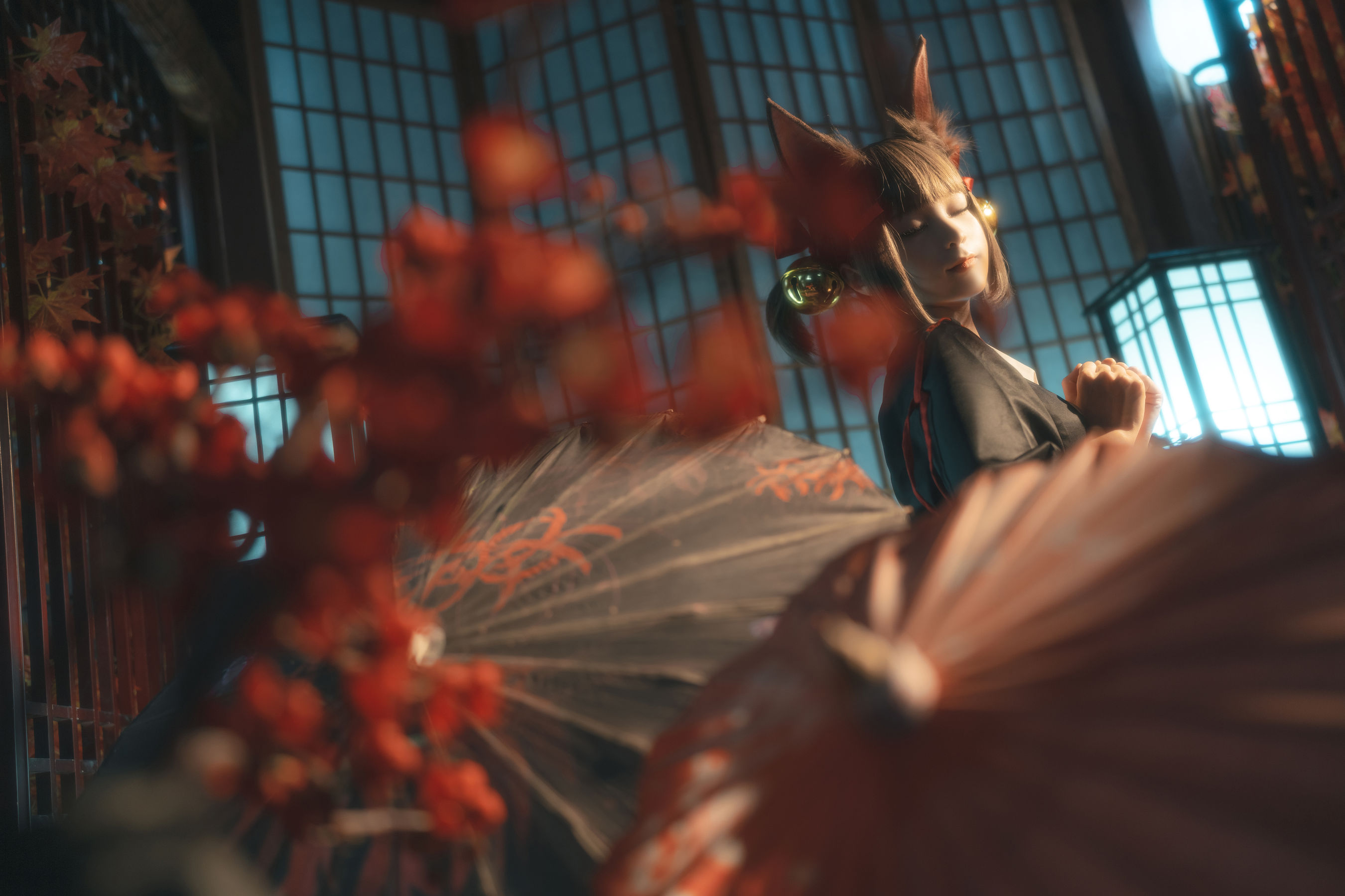 动漫博主蠢沫沫 – 小赤城 [52P]