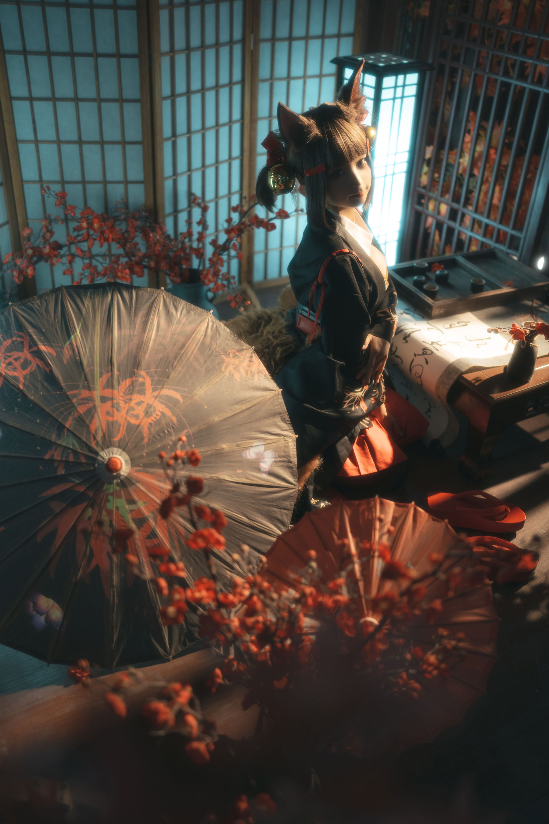 动漫博主蠢沫沫 – 小赤城 [52P]