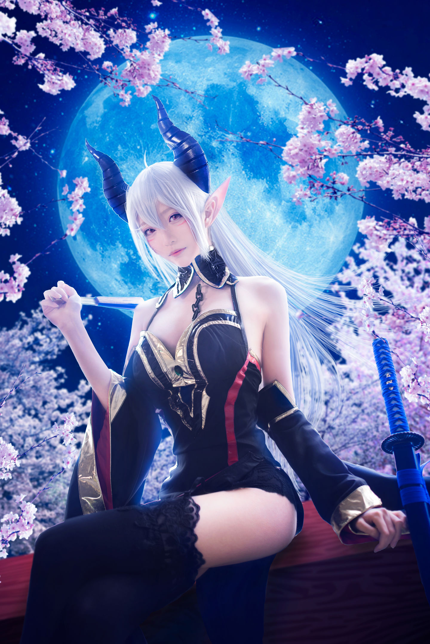 长腿Coser青青子Js – 蒂雅娘 [8P]