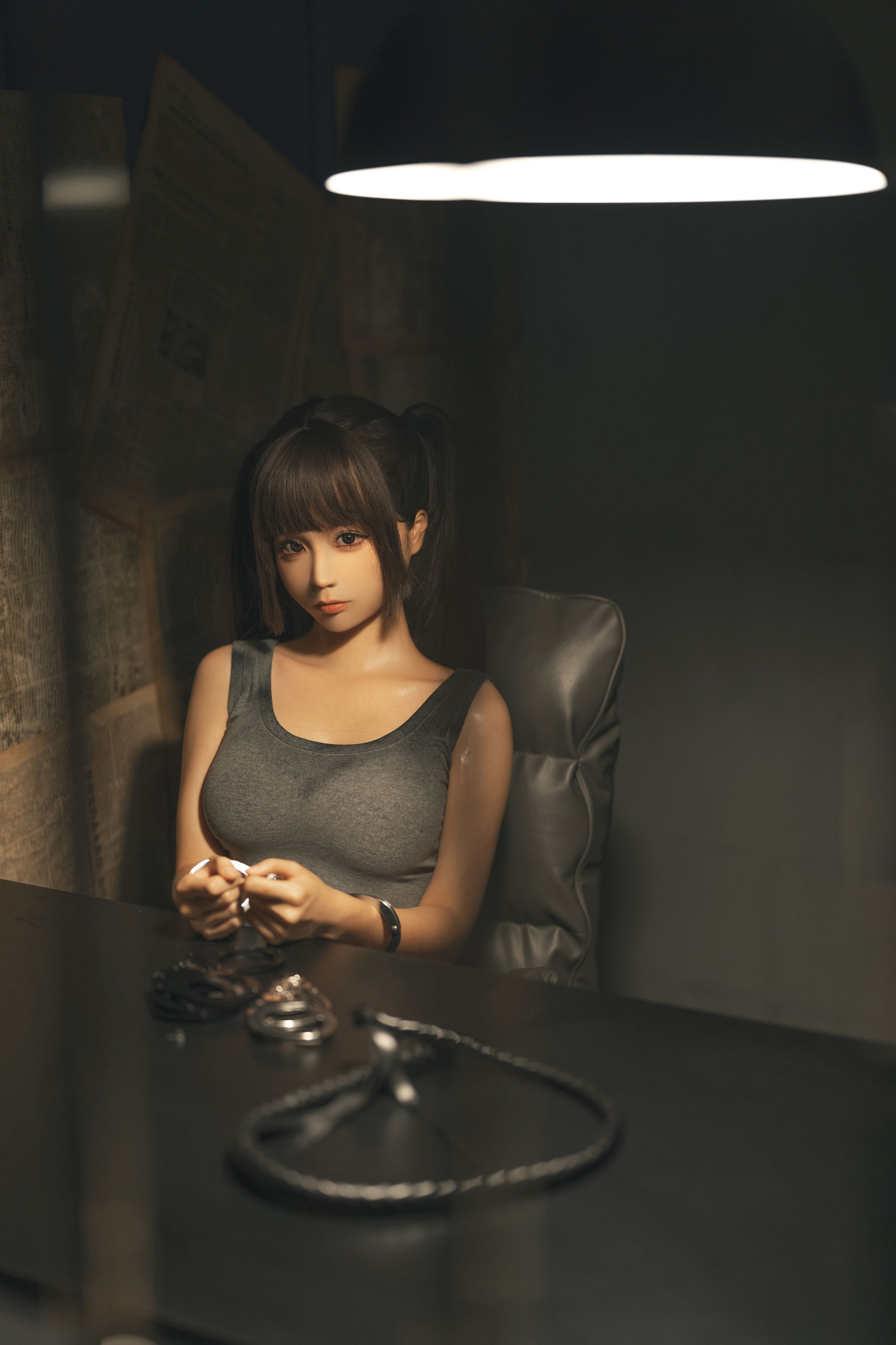 动漫博主蠢沫沫 – 审讯 [136P]