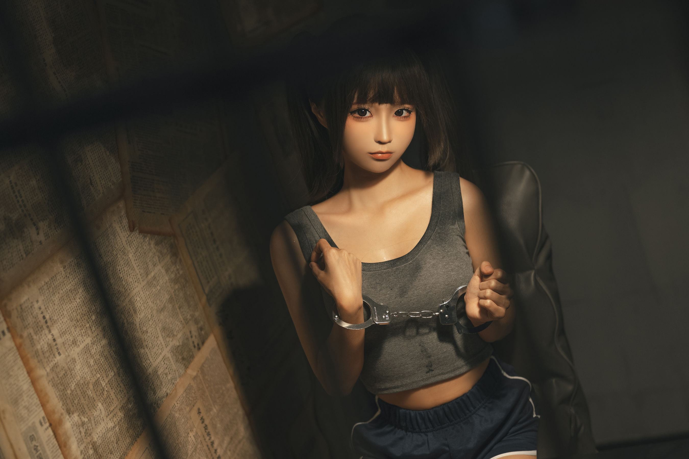 动漫博主蠢沫沫 – 审讯 [136P]