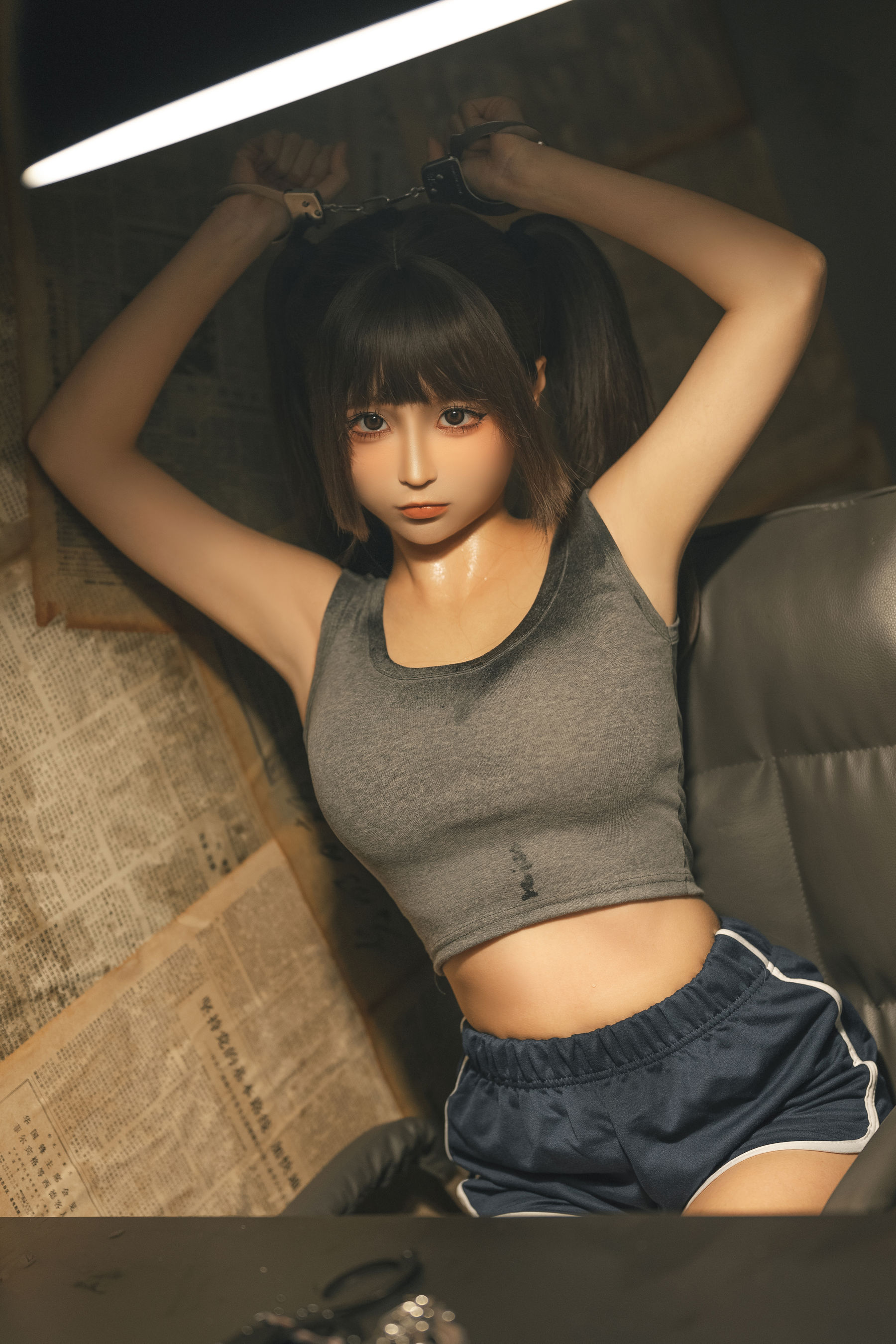 动漫博主蠢沫沫 – 审讯 [136P]