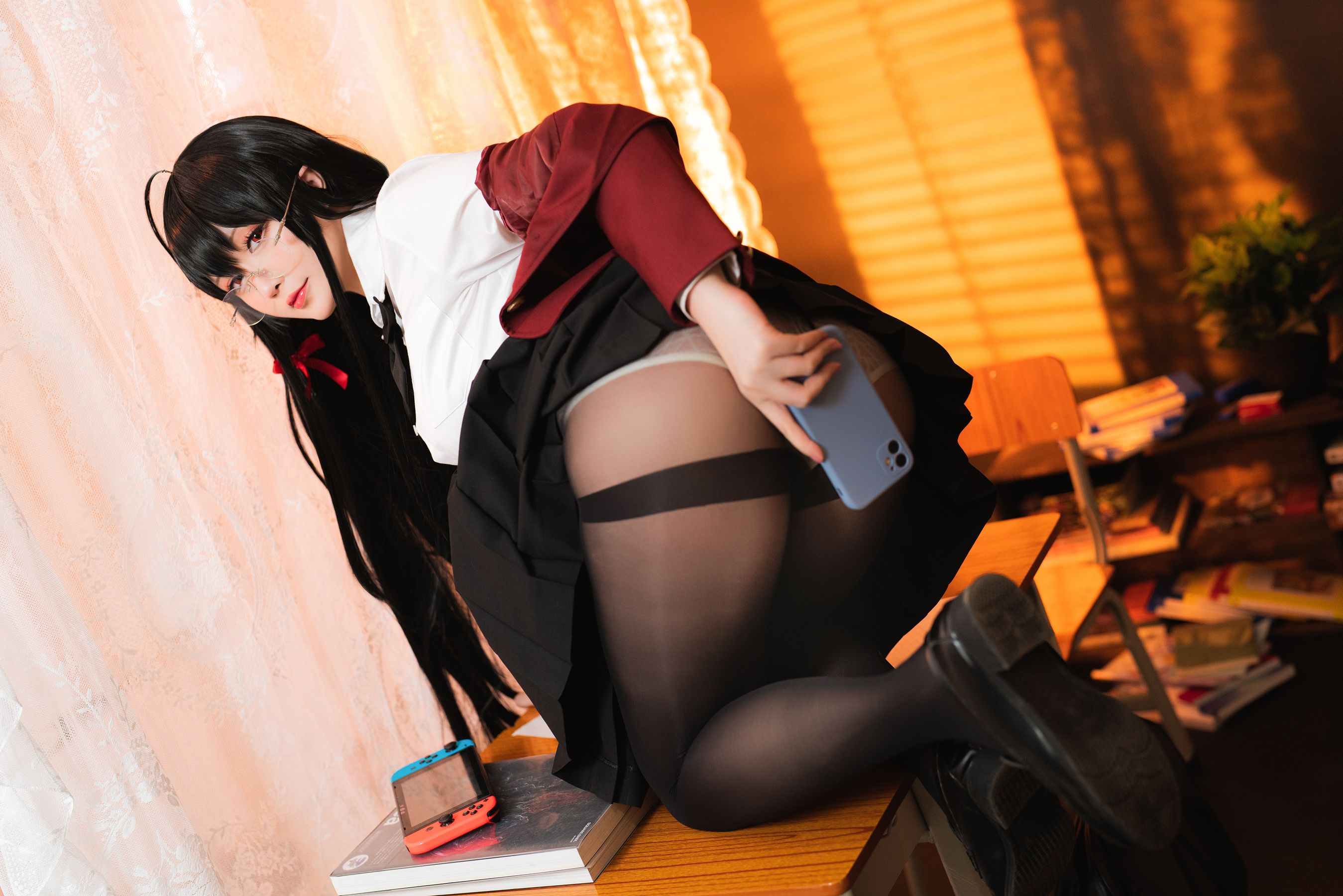 Coser小姐姐星之迟迟 – JK大凤 [58P]