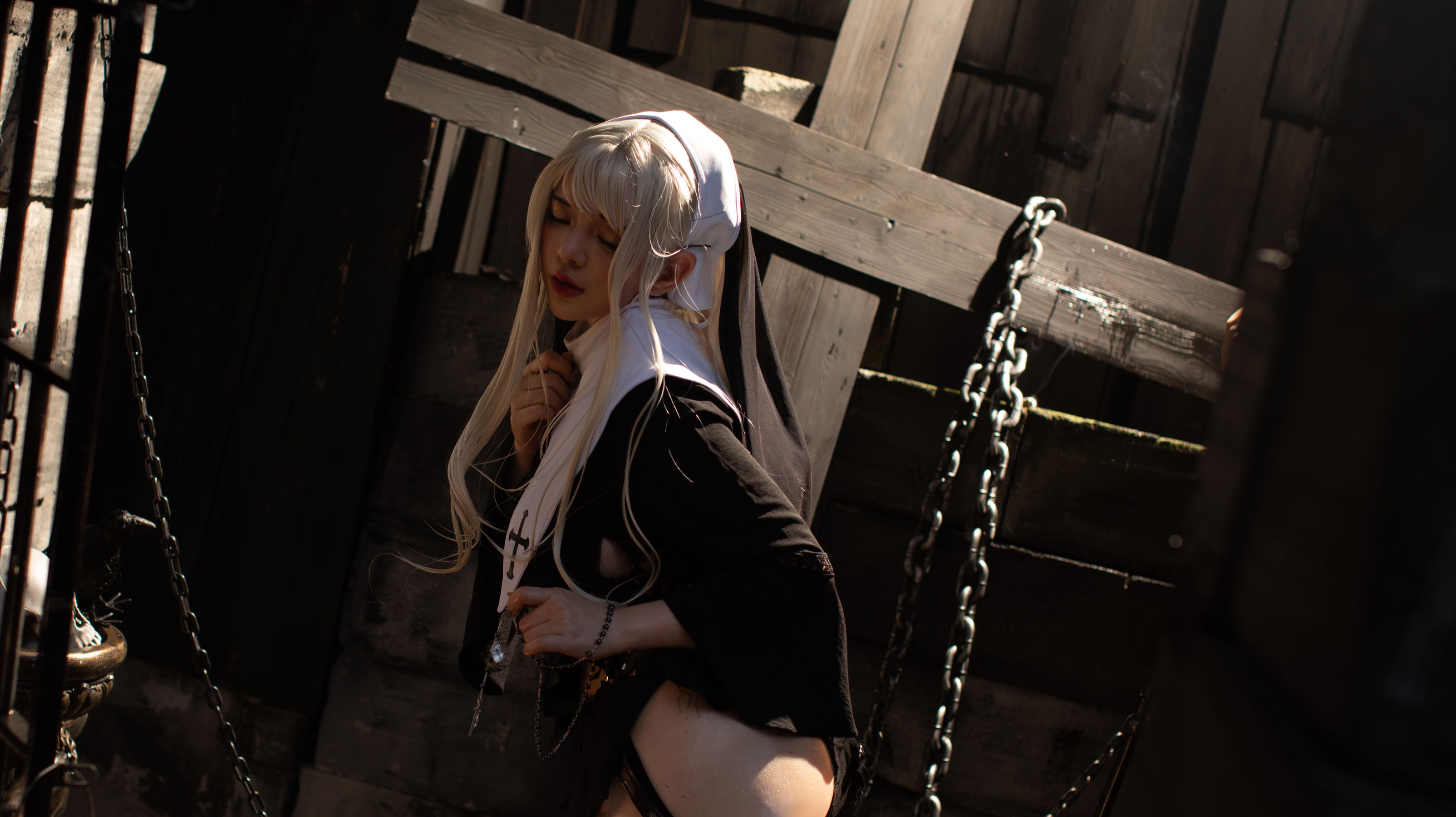 NinJA阿寨寨 – 赎罪修女 [39P]