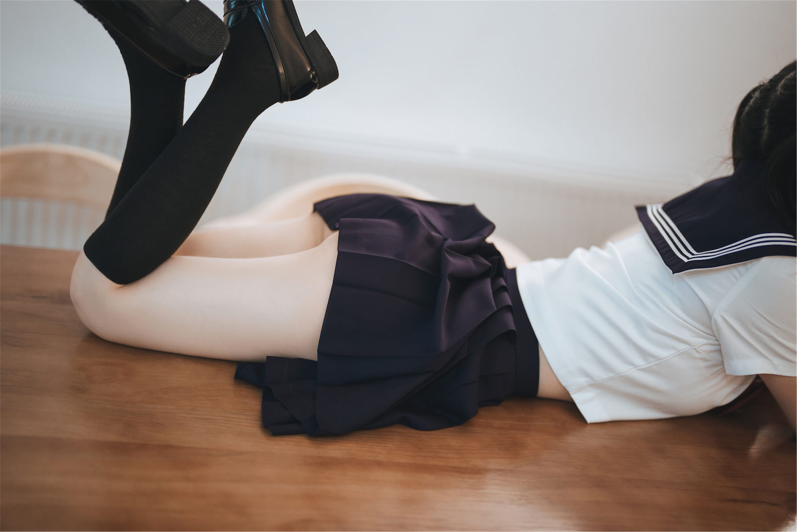 桜井宁宁 – 双马尾JK [65P]