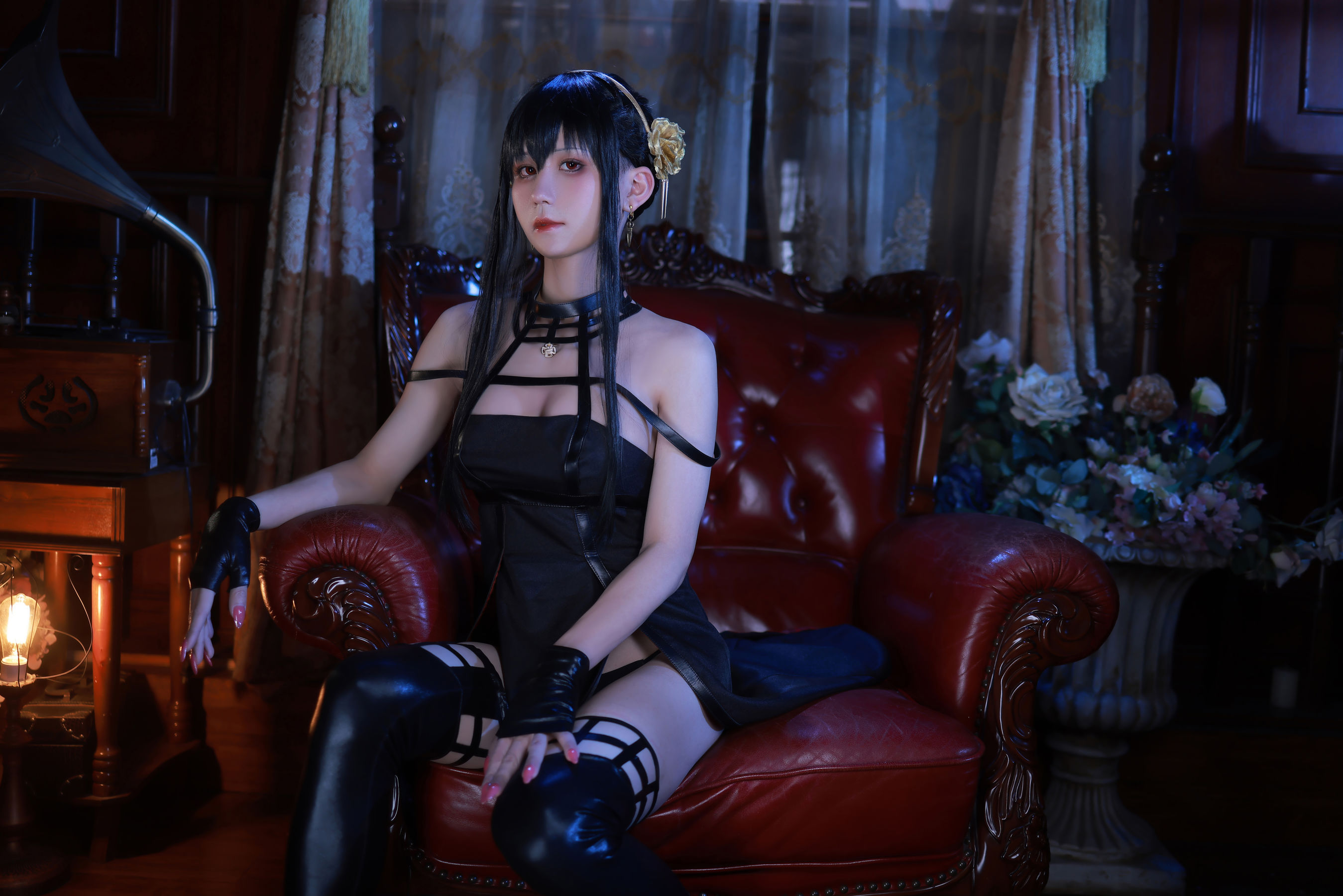 动漫博主桜满三时 – 约尔礼服 [44P]