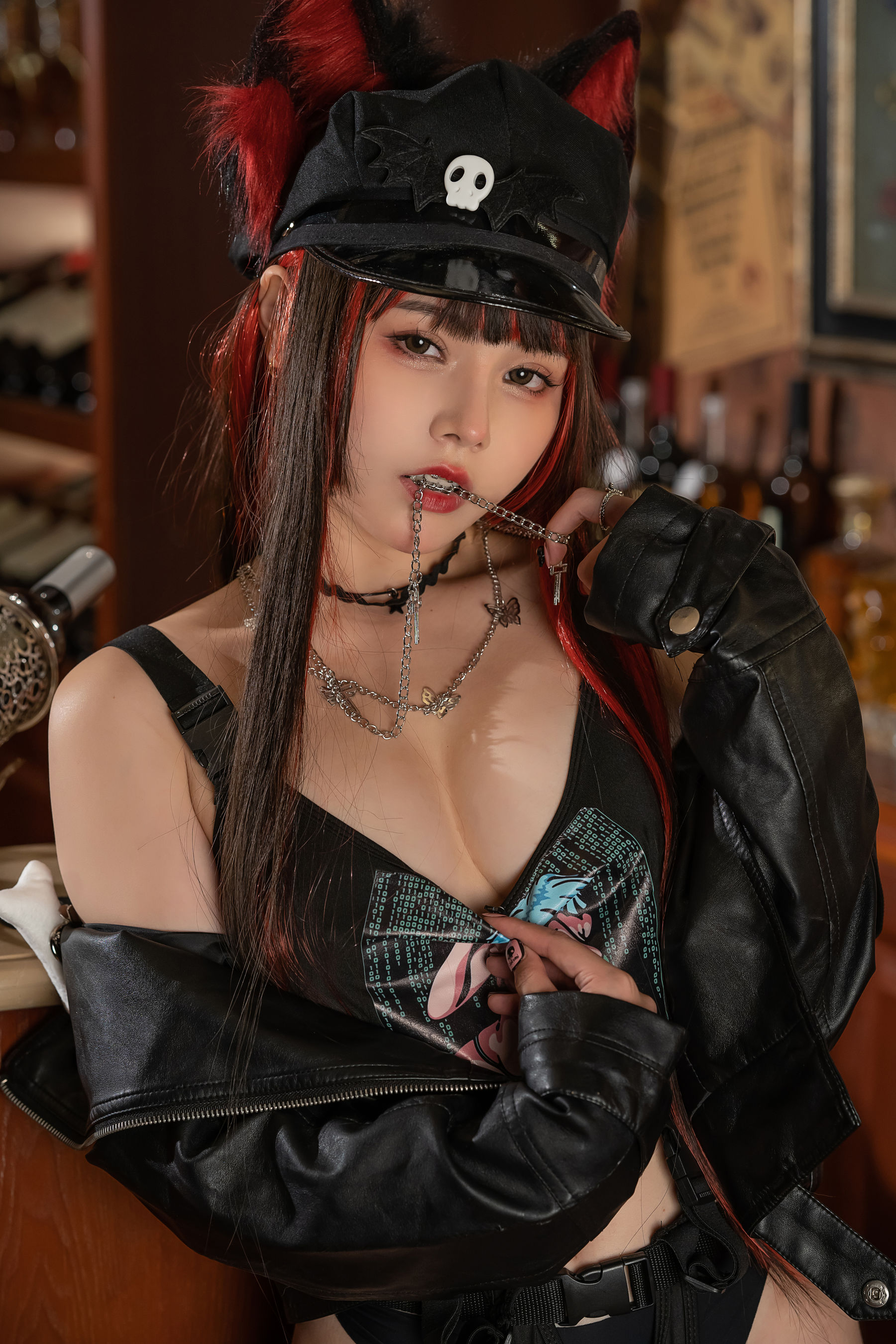 七月喵子 – 幻想兽娘集月食 火狄娅 [22P]