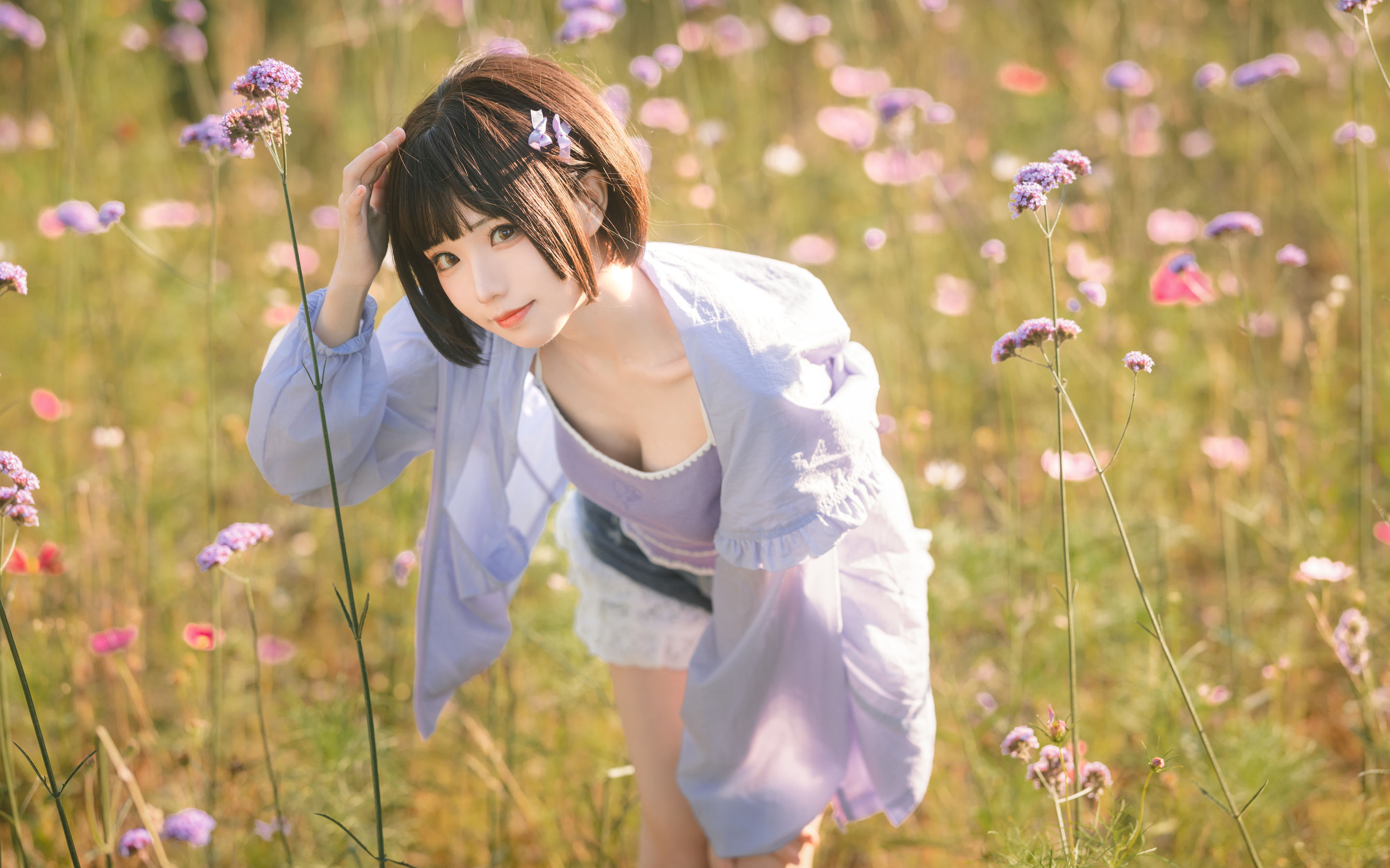 花柒Hana – 马鞭草 [14P]