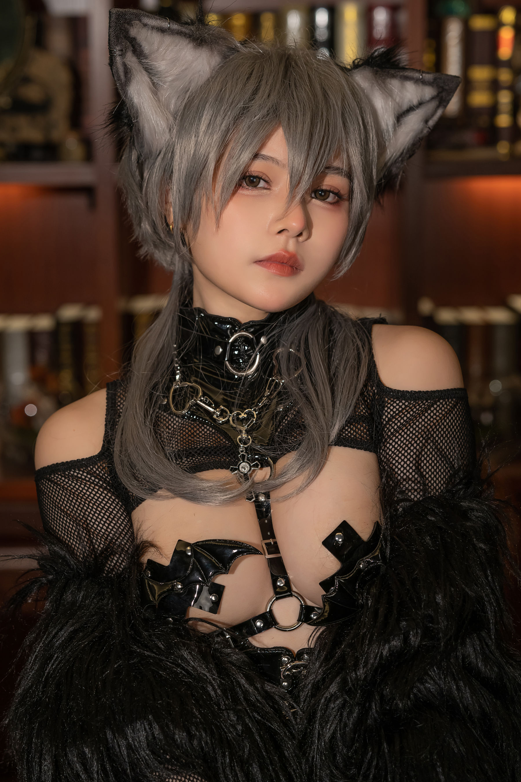 七月喵子 – 幻想兽娘集月食 克丝古 [17P]