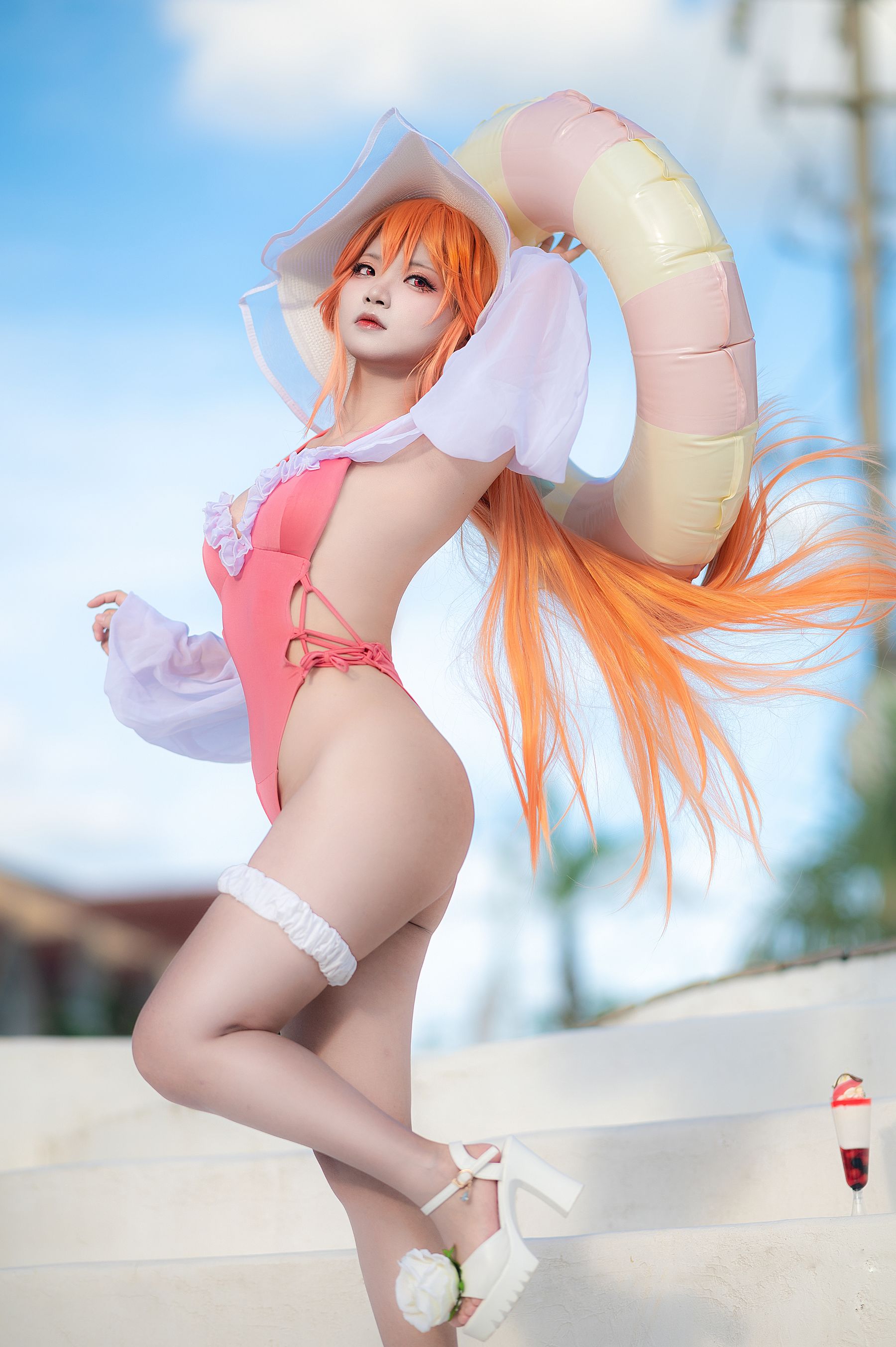 伊喵君 – 碧蓝航线 黎塞留泳装 [29P]