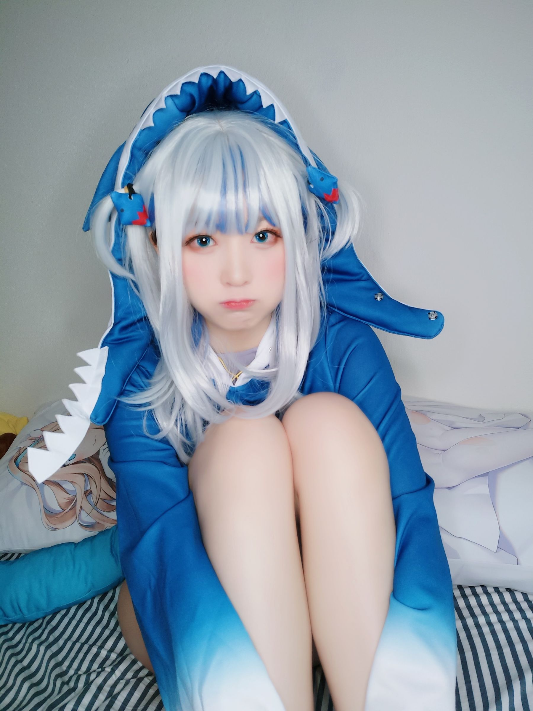 Yuki亭 – Gawer gura cosplay [14P]