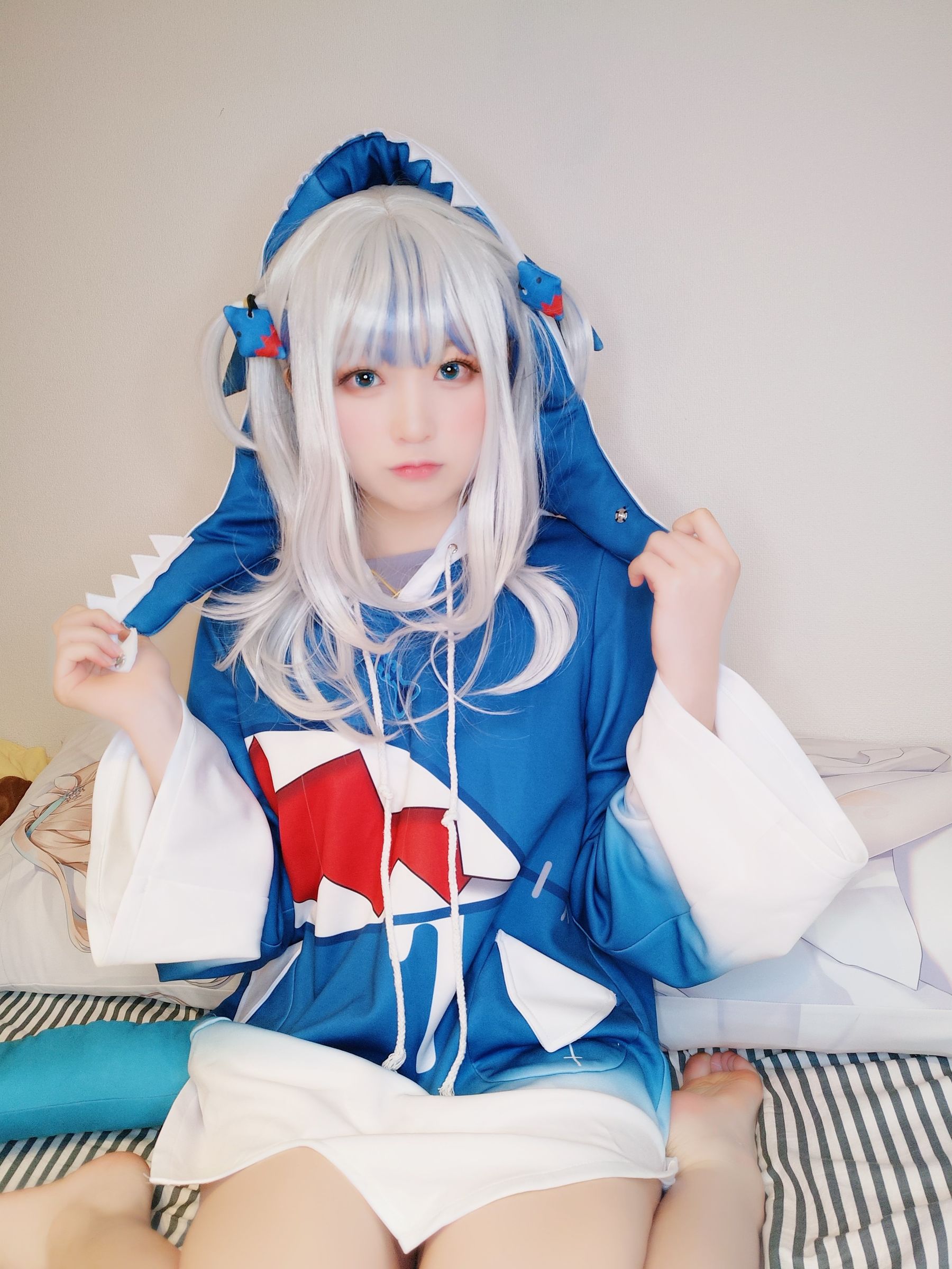 Yuki亭 – Gawer gura cosplay [14P]