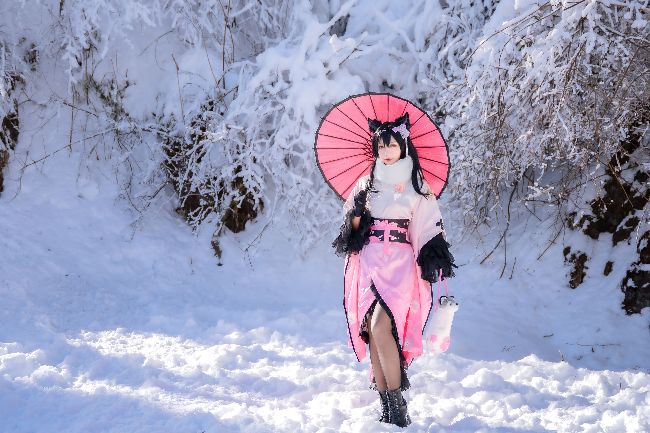 Neko-薇薇 – 爱宕和服 [44P]