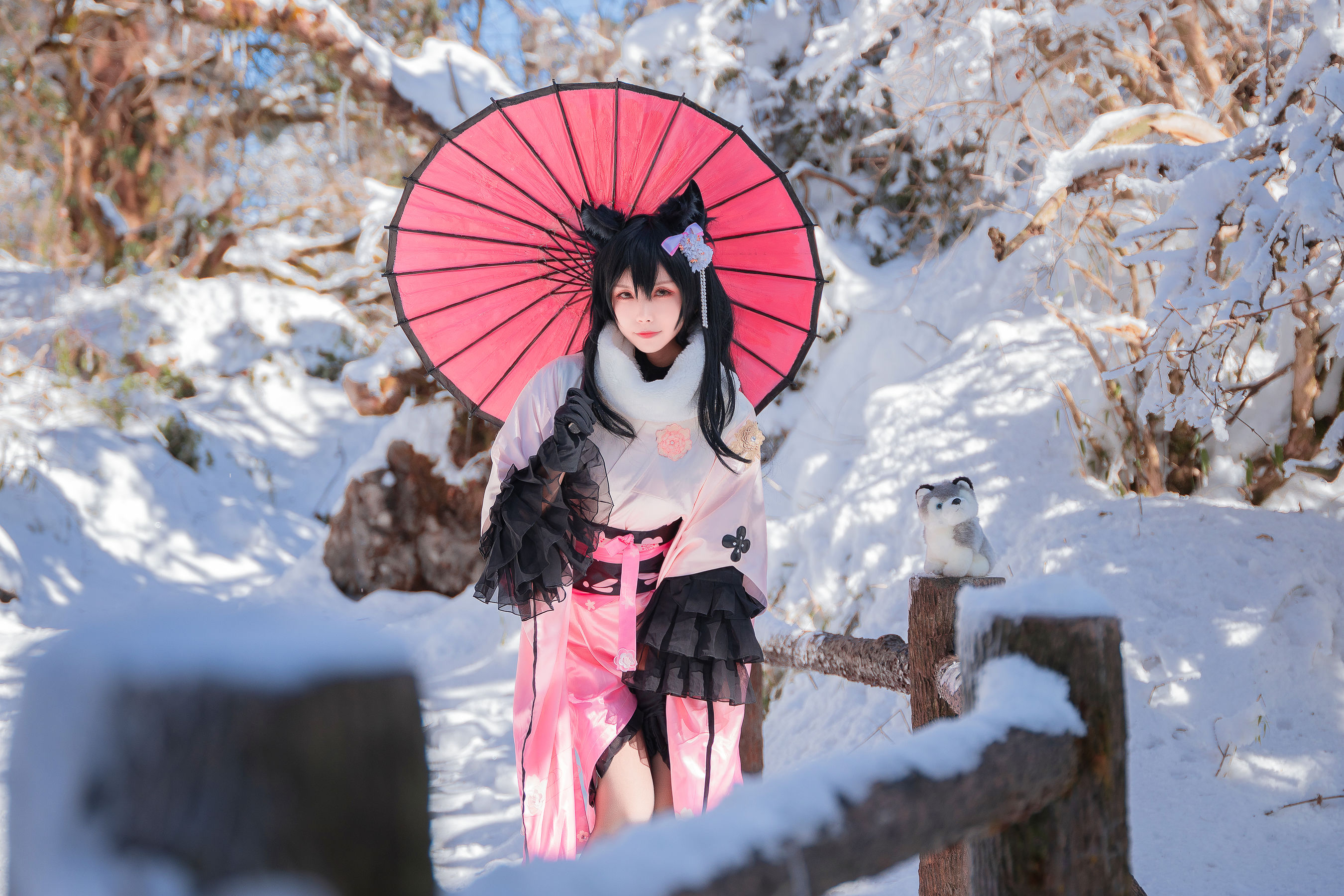 Neko-薇薇 – 爱宕和服 [44P]