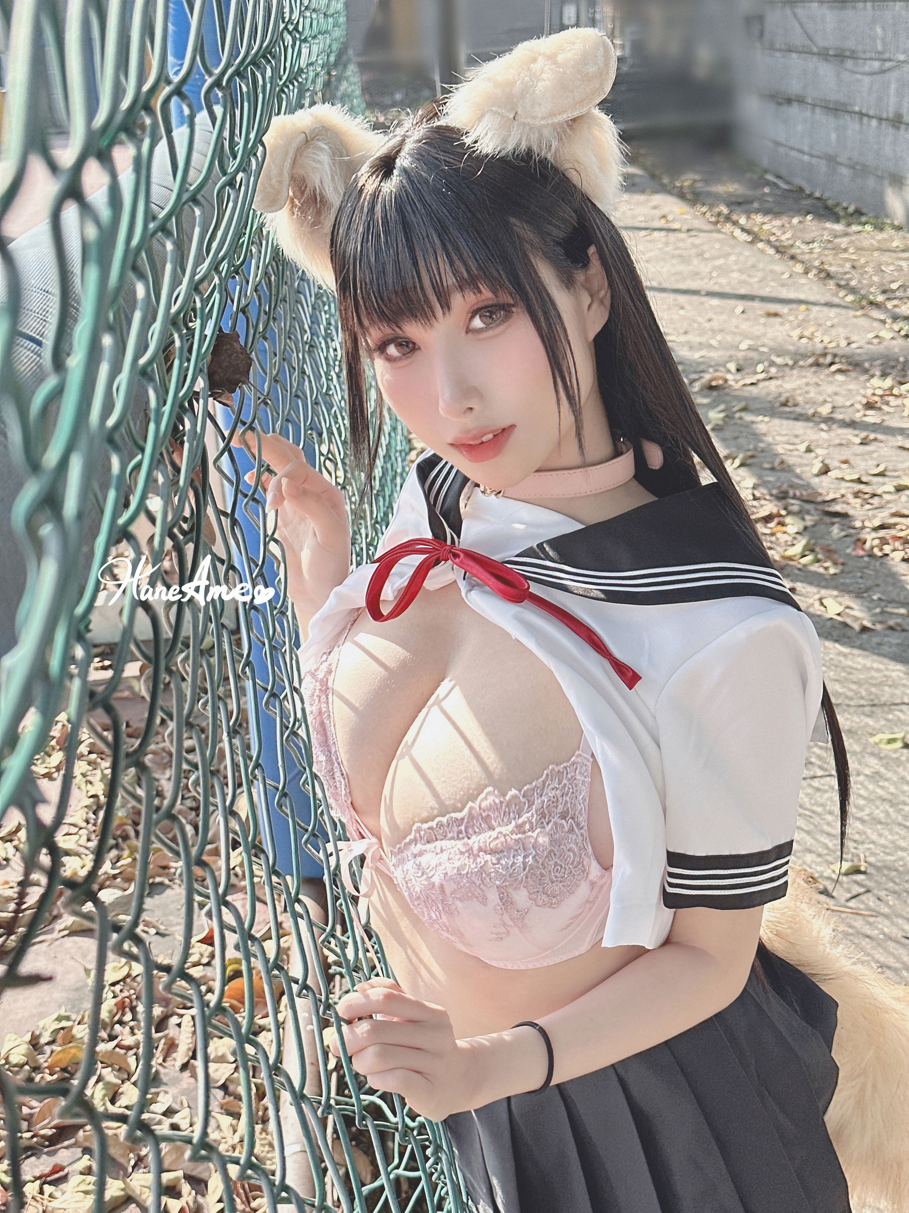 Hane 雨波写真 – Original Shiba JK 柴犬學妹 [50P]
