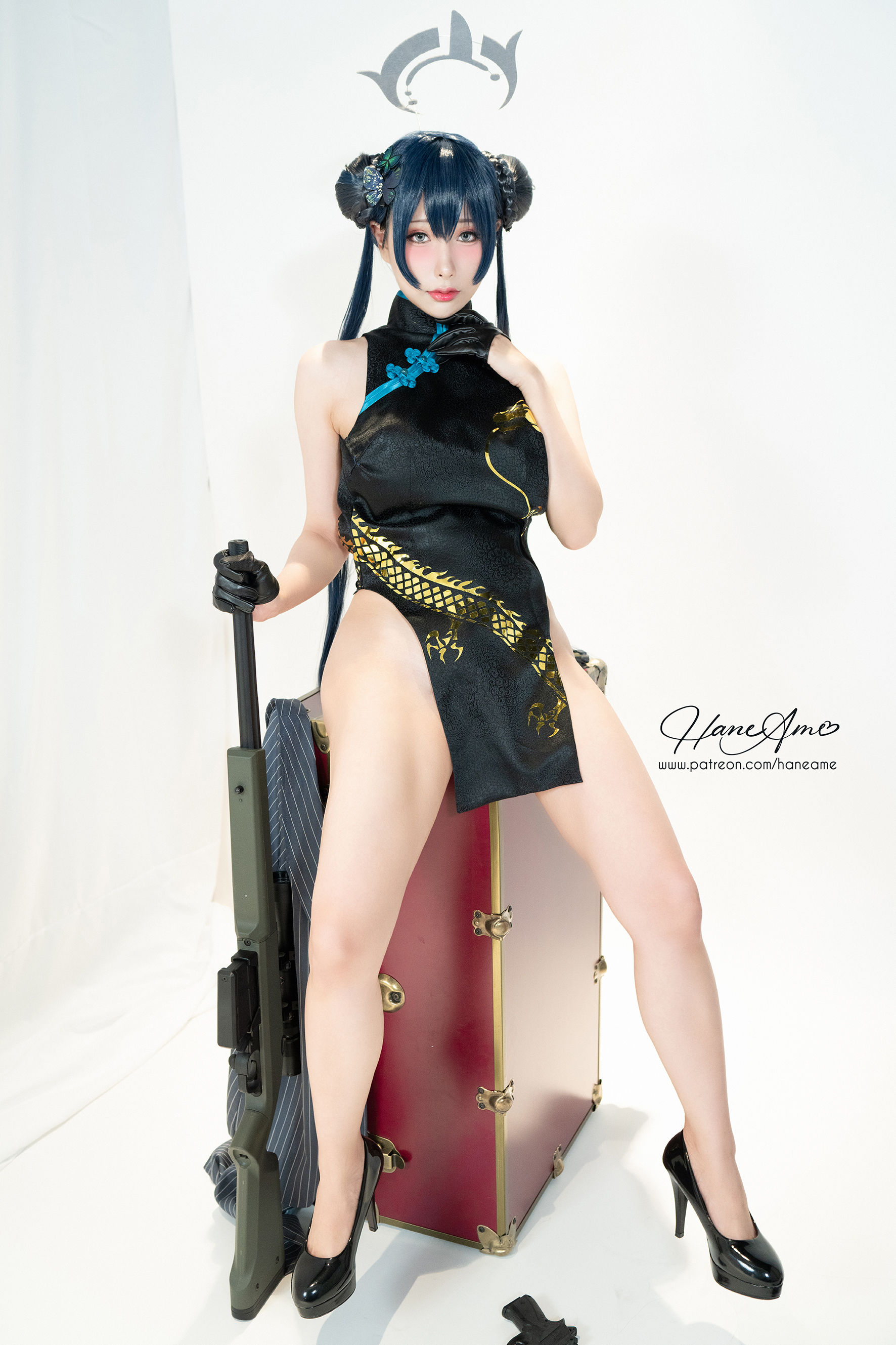 Hane Ame 雨波写真 – BlueArchive Kisaki 會長 [43P]