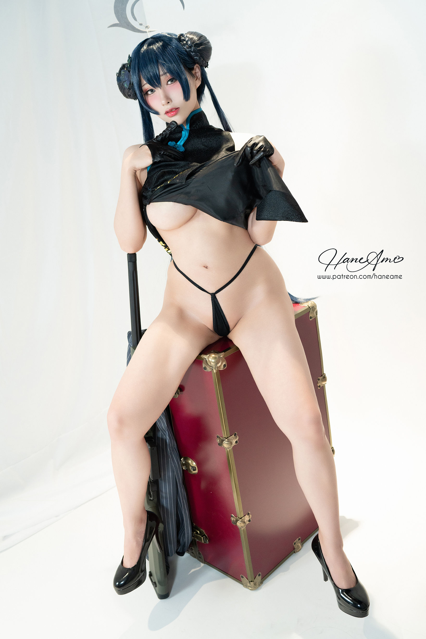 Hane Ame 雨波写真 – BlueArchive Kisaki 會長 [43P]