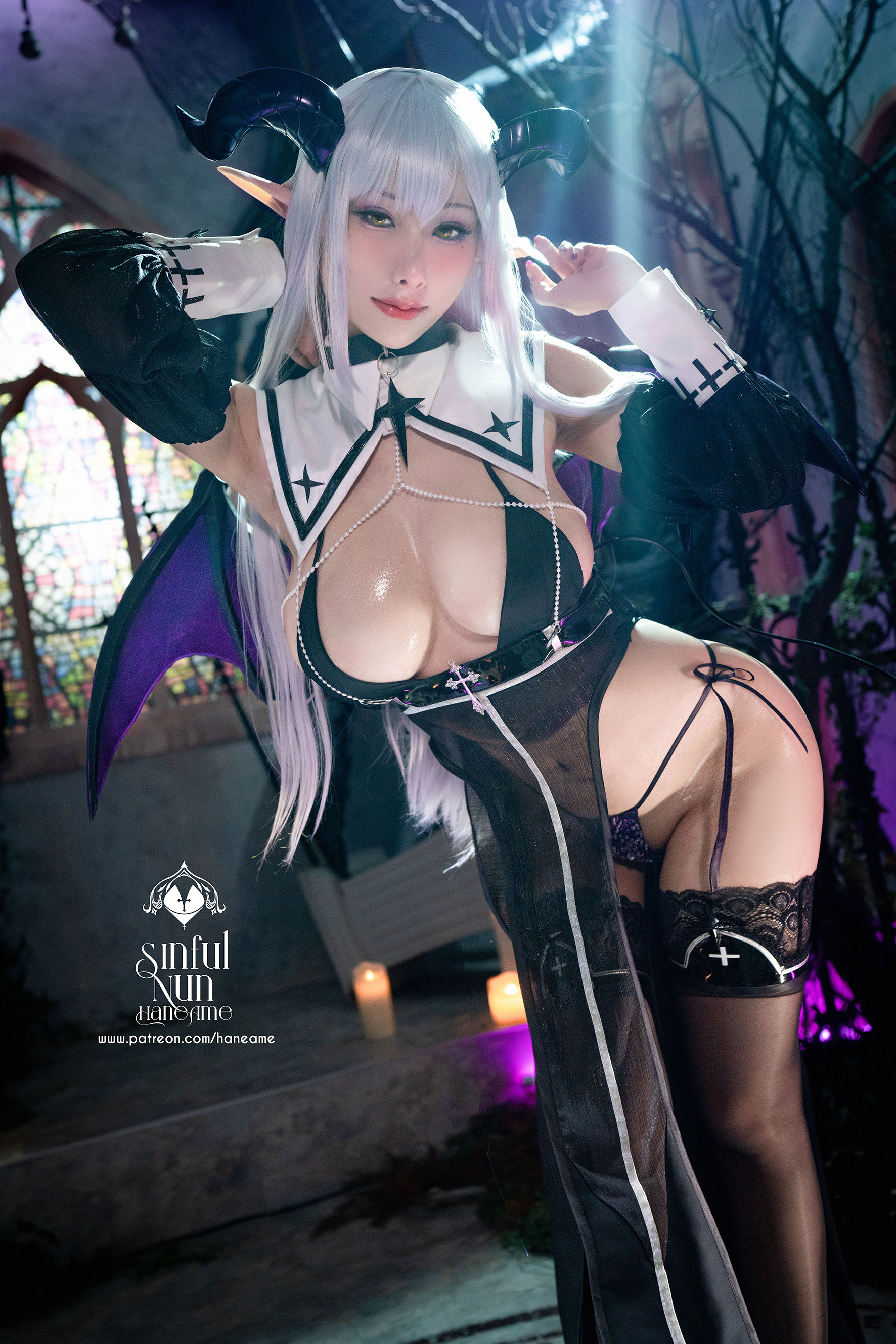 Hane Ame 雨波写真 – 罪恶修女 Devil [32P]