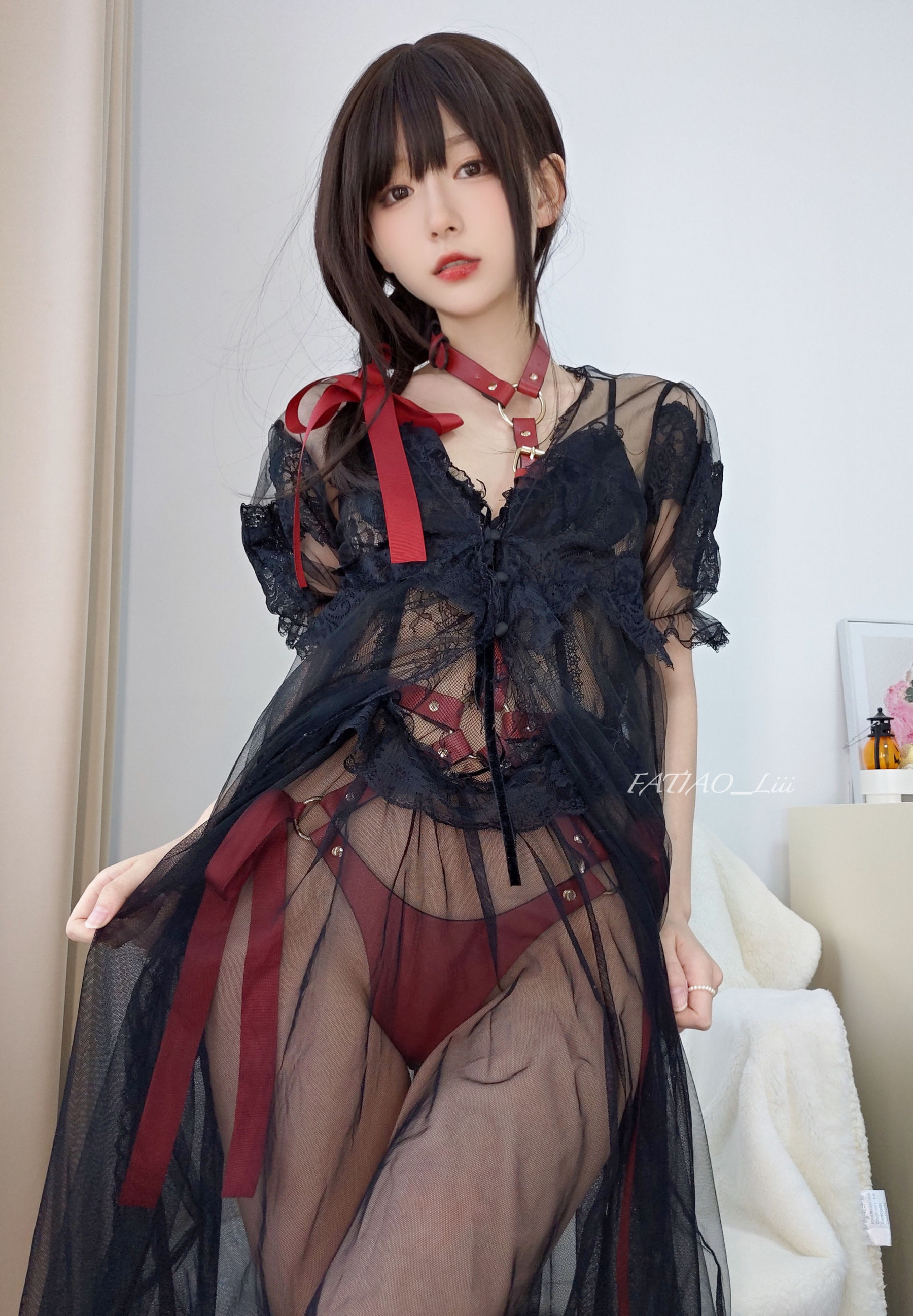 迷之呆梨(发条少女)[fantia] 20230326 黑红 [16P]